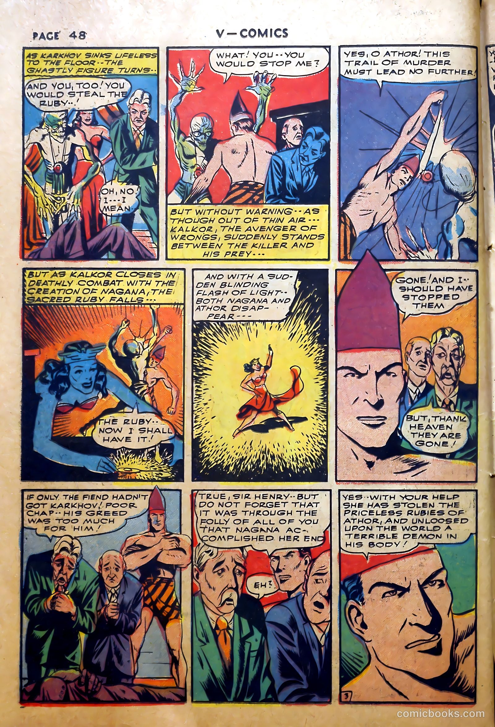 V...- Comics #2 (1942) — page 49 of 67