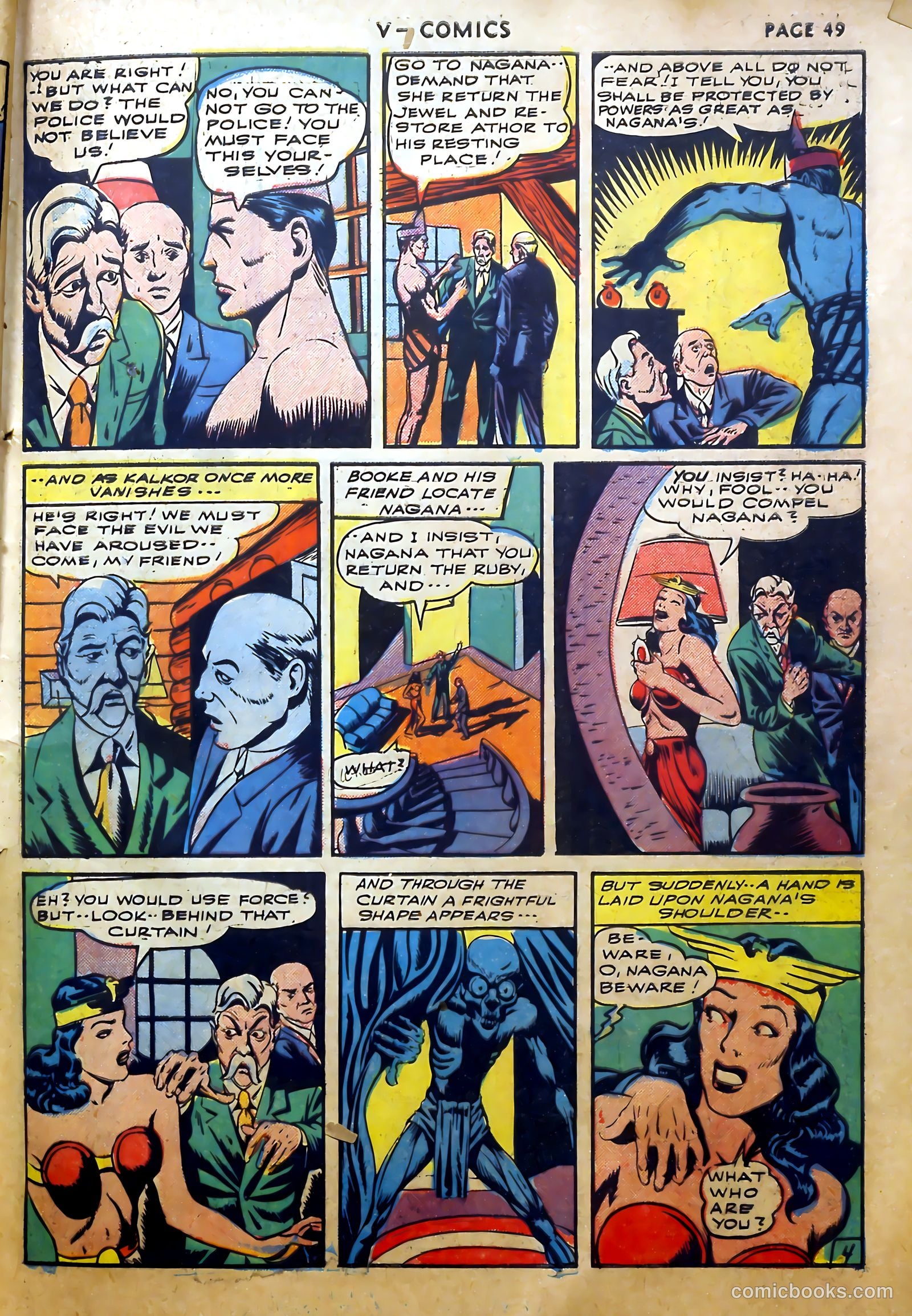 V...- Comics #2 (1942) — page 50 of 67