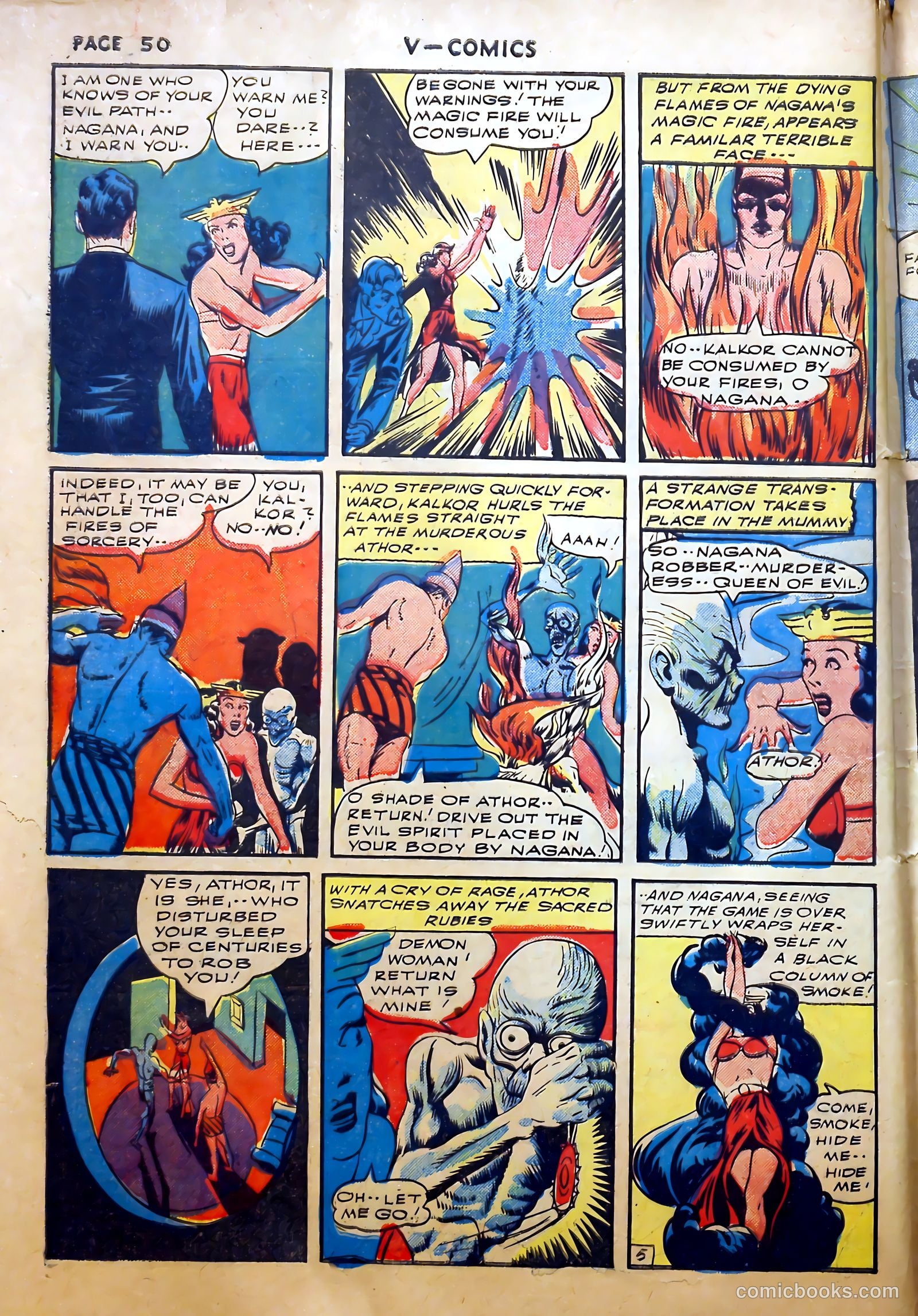 V...- Comics #2 (1942) — page 51 of 67