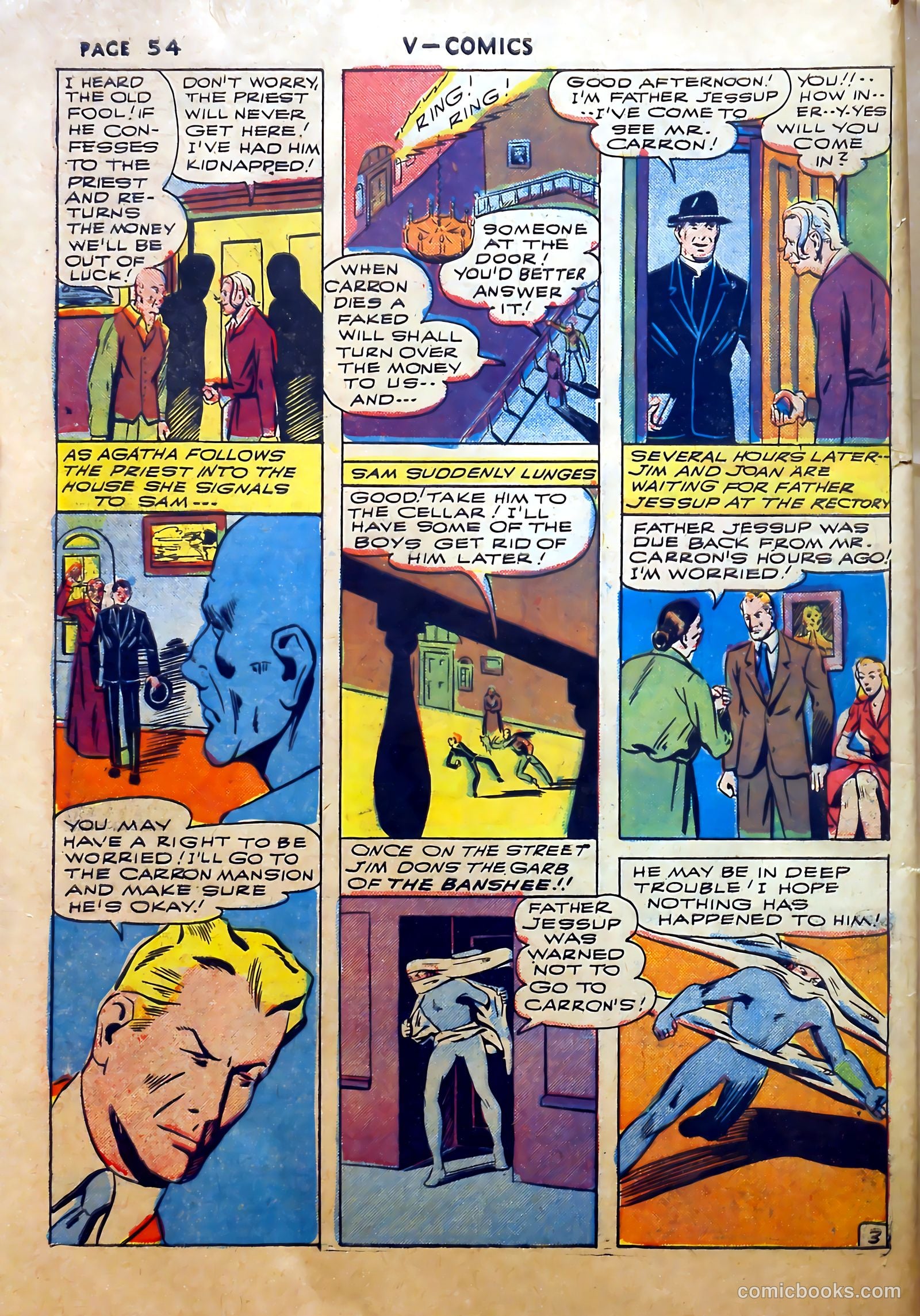 V...- Comics #2 (1942) — page 55 of 67
