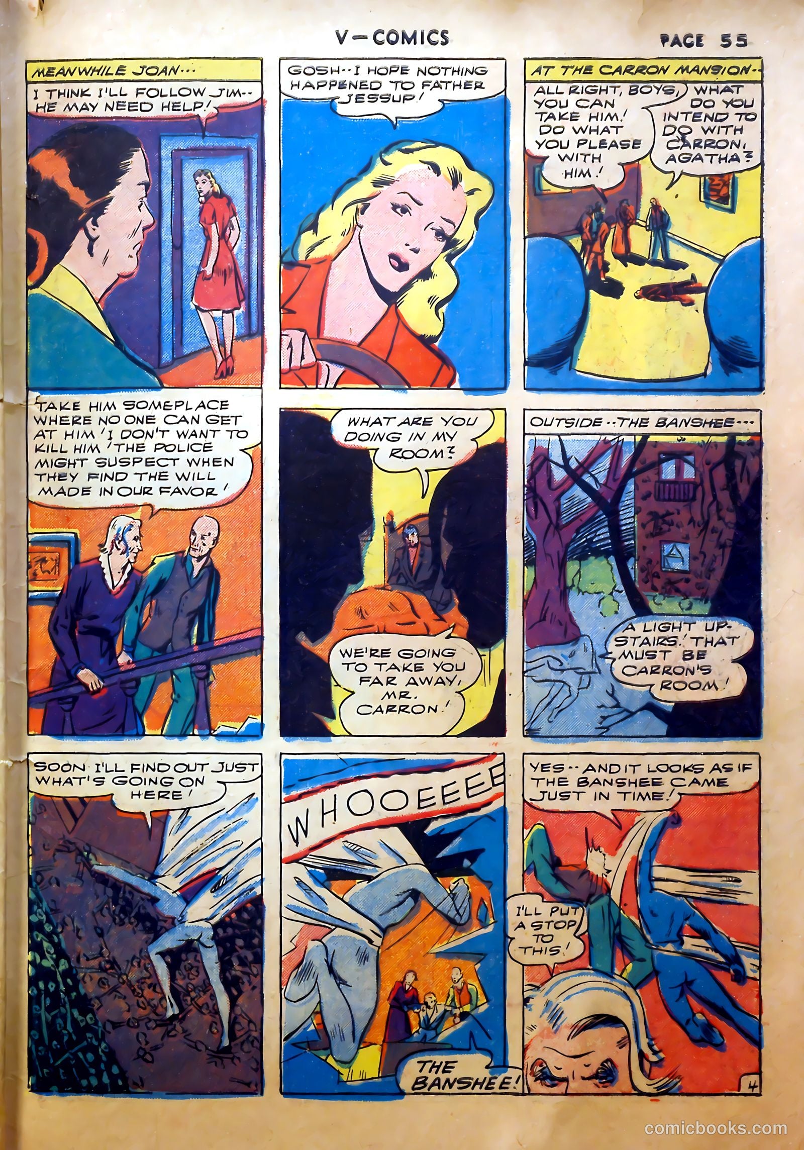 V...- Comics #2 (1942) — page 56 of 67
