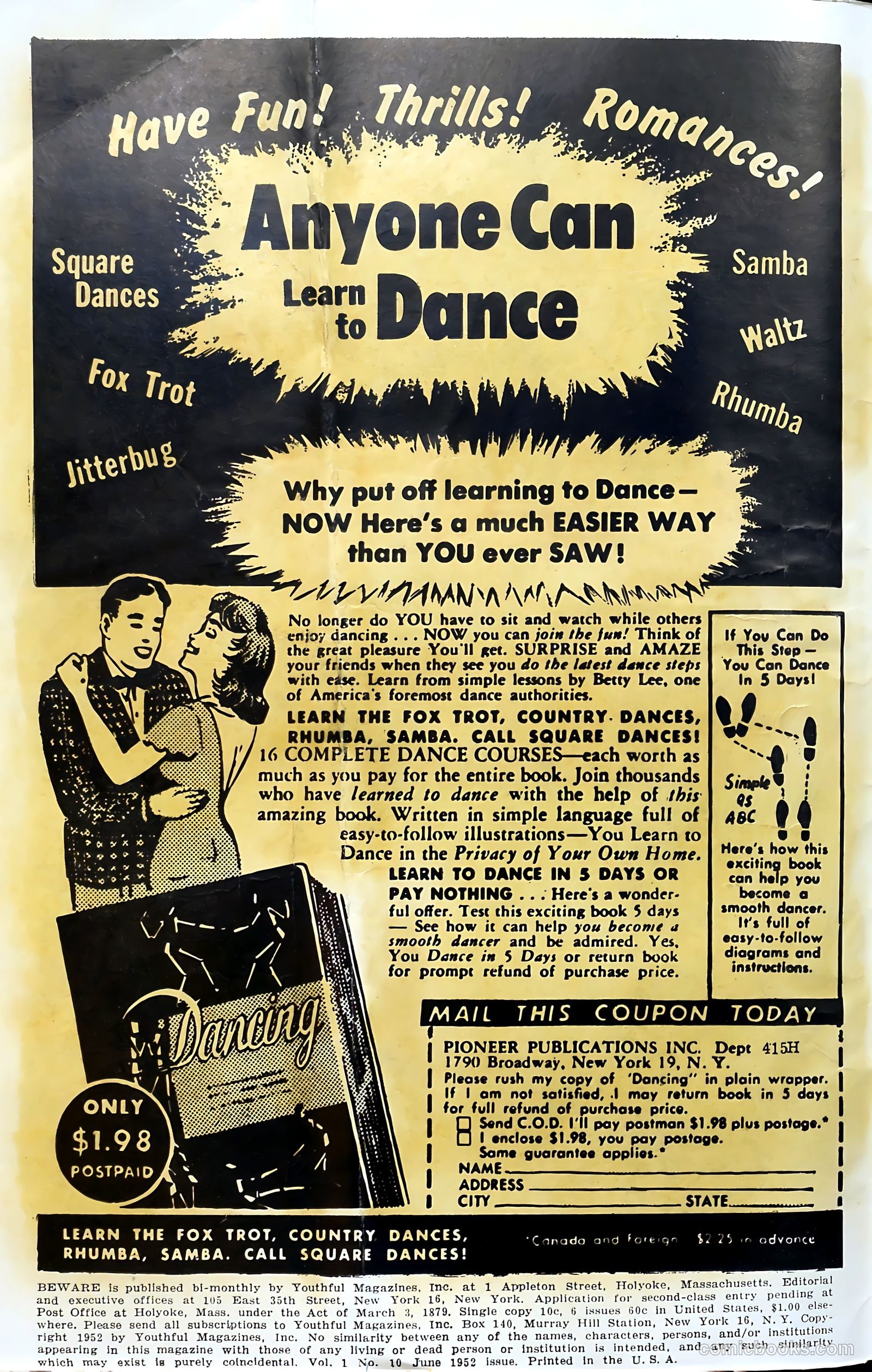Beware #10 (1952) — page 2 of 36