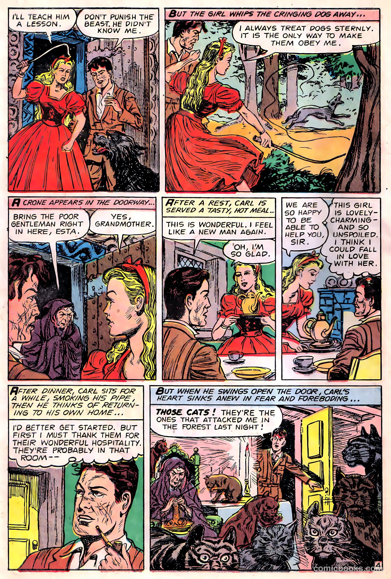 Beware #10 (1954) — page 32 of 36