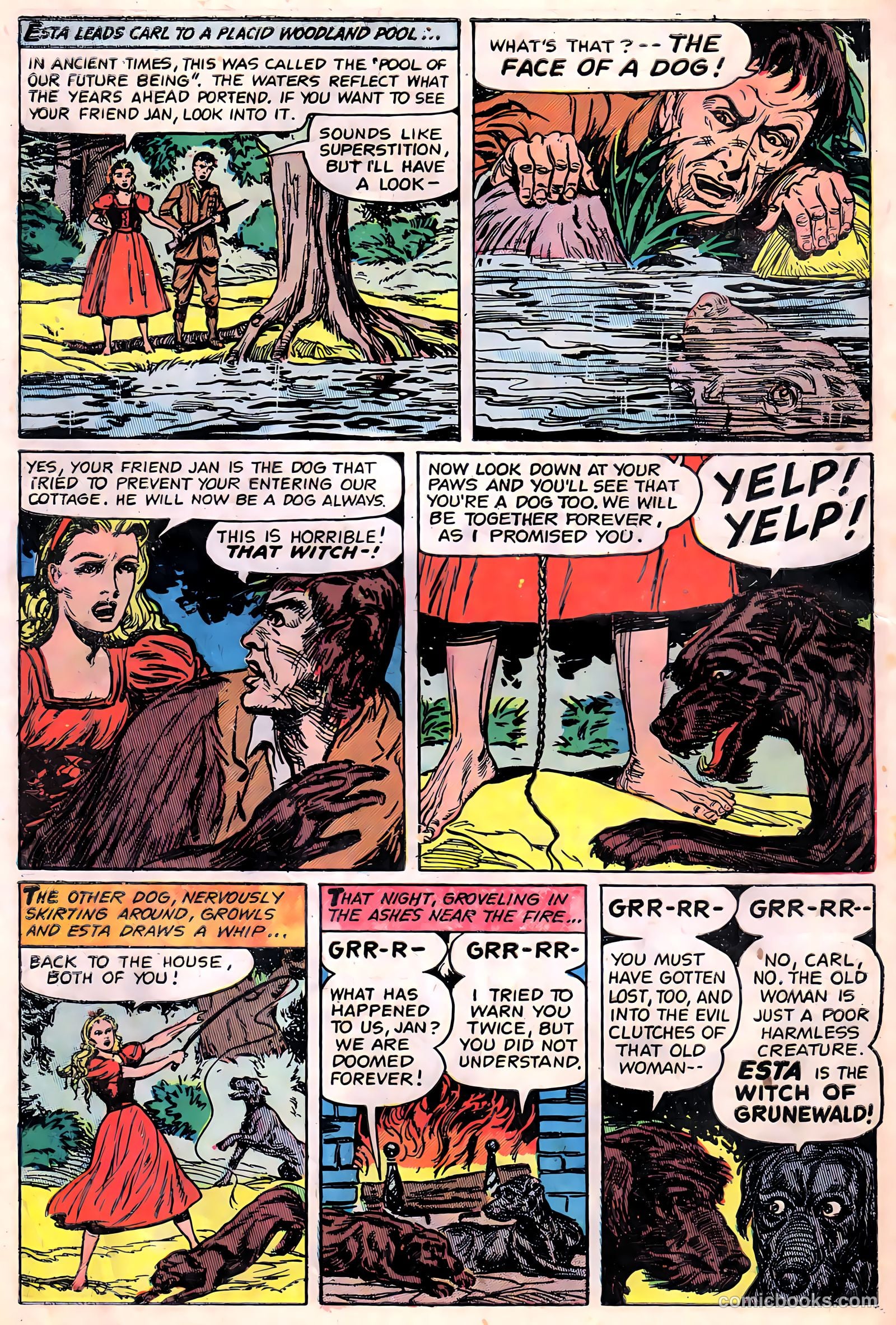 Beware #10 (1954) — page 34 of 36