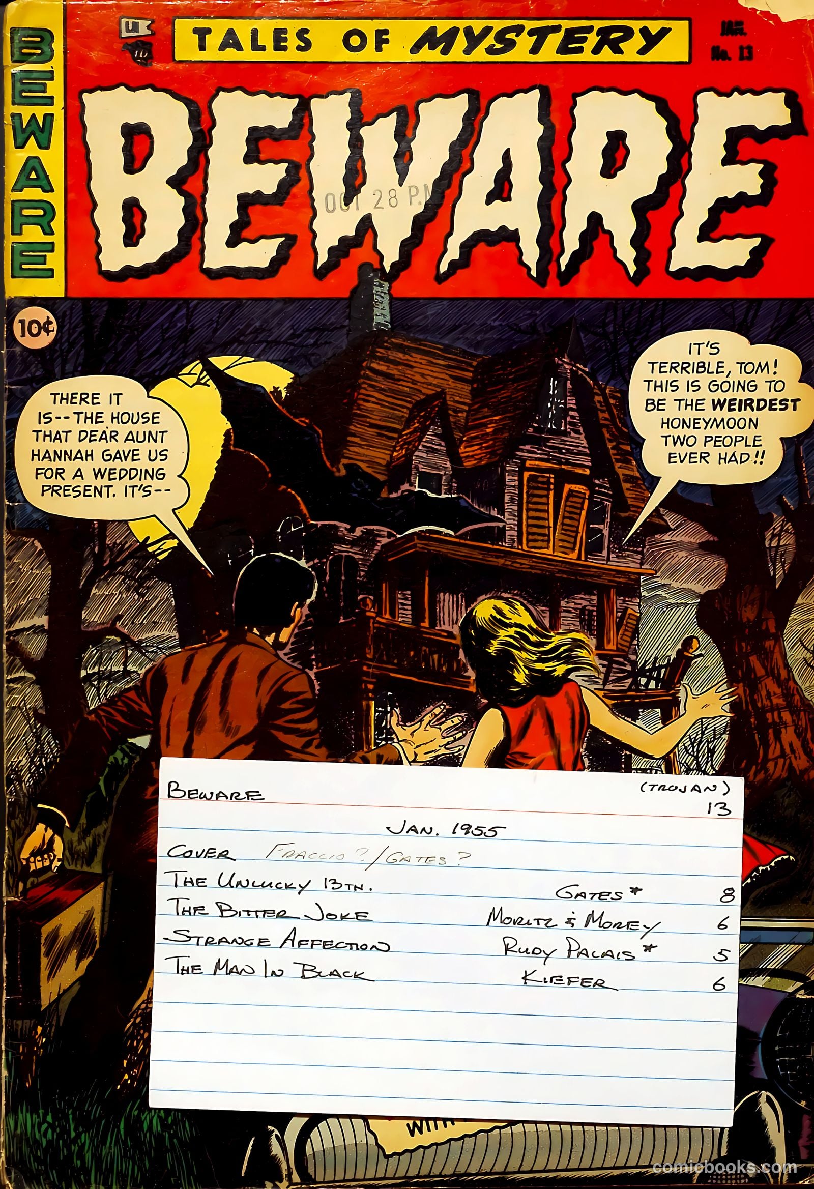 Beware #13 (1955) — page 37 of 37