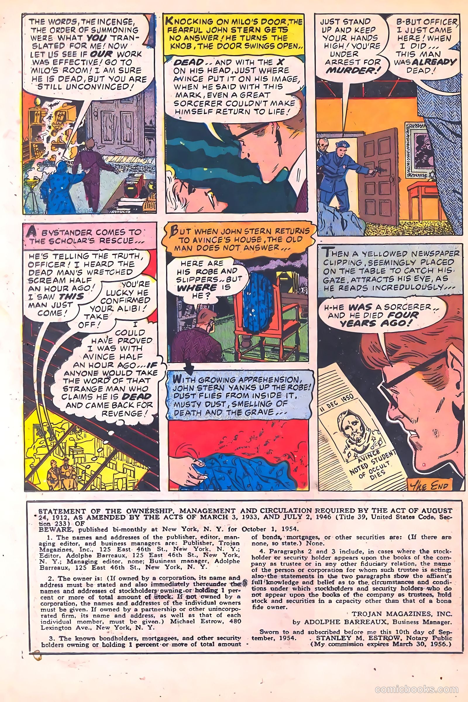 Beware #14 (1955) — page 24 of 36