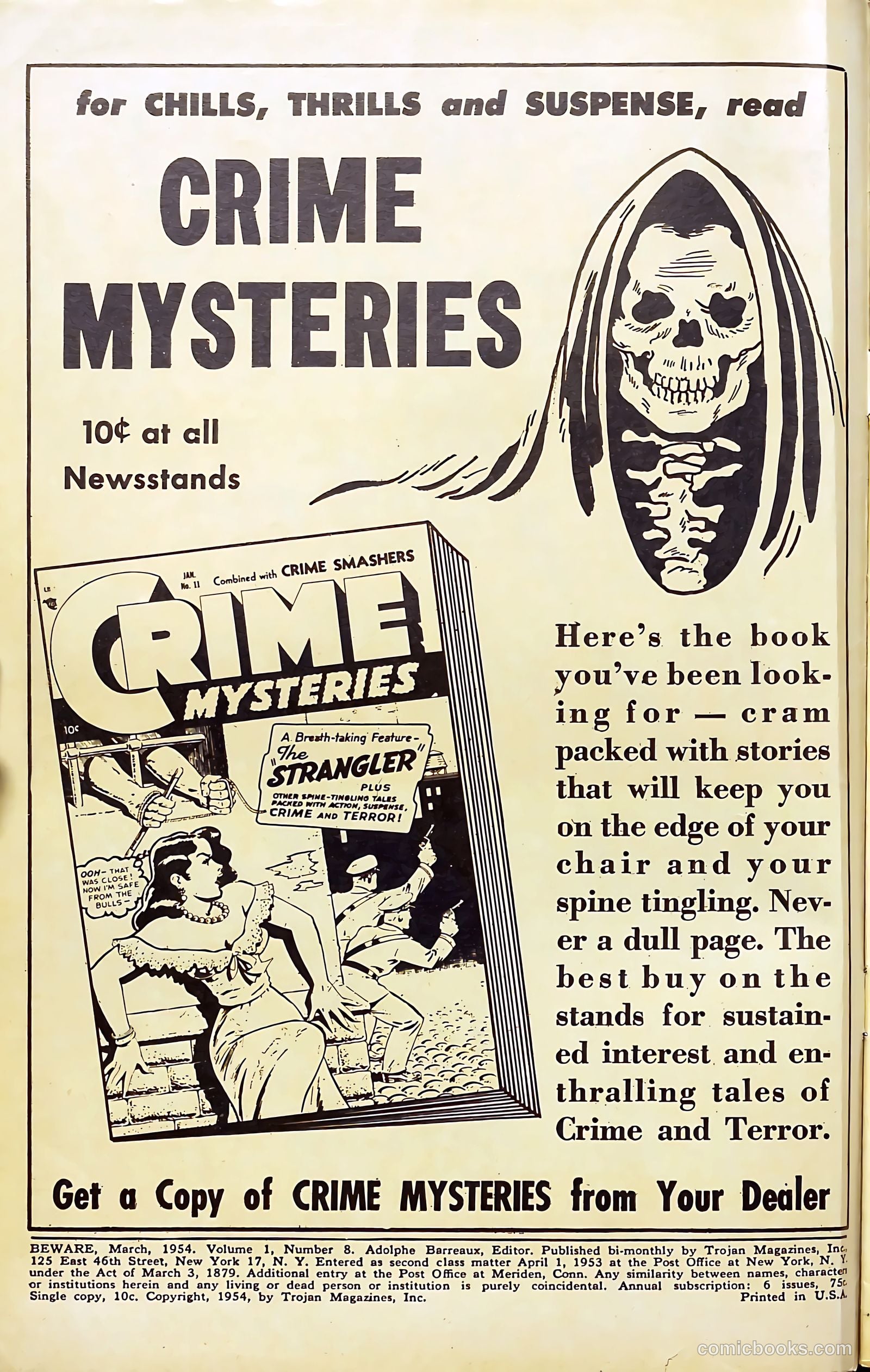 Beware #8 (1954) — page 2 of 37