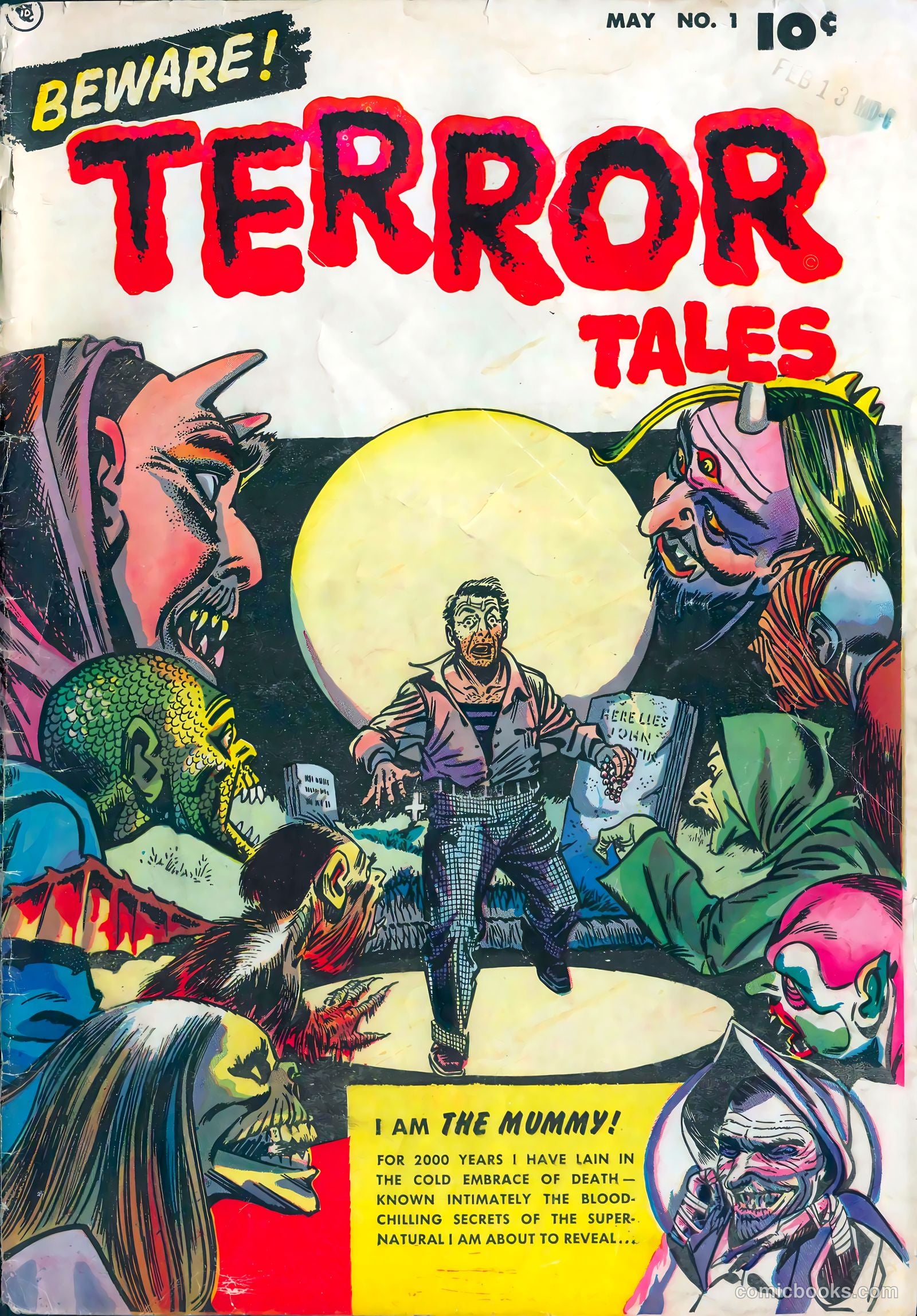Beware! Terror Tales #1 (1952) — page 2 of 37