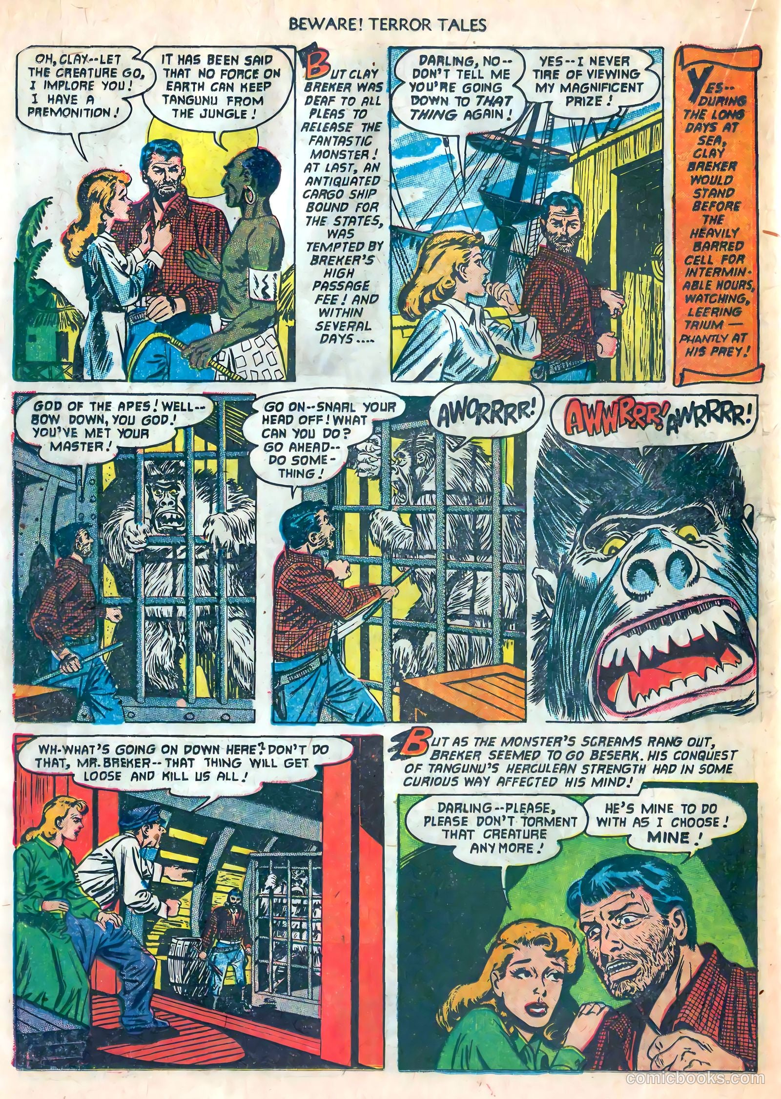 Beware! Terror Tales #1 (1952) — page 19 of 37
