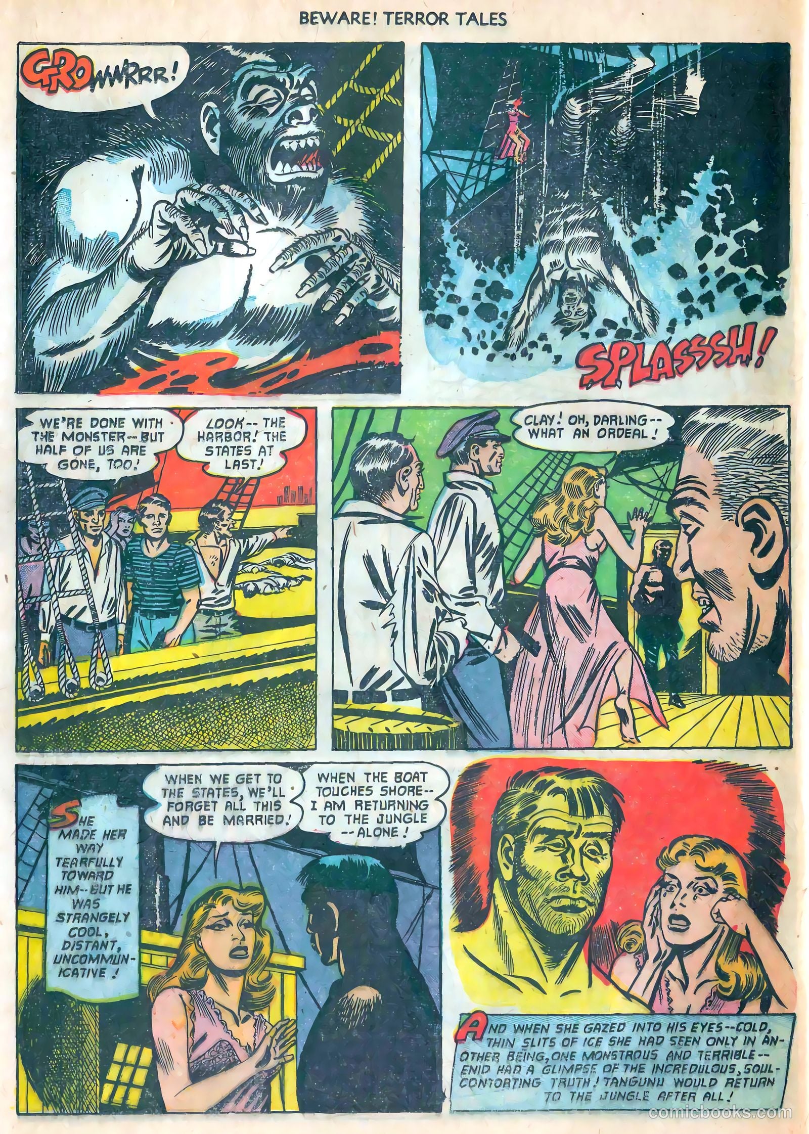 Beware! Terror Tales #1 (1952) — page 25 of 37