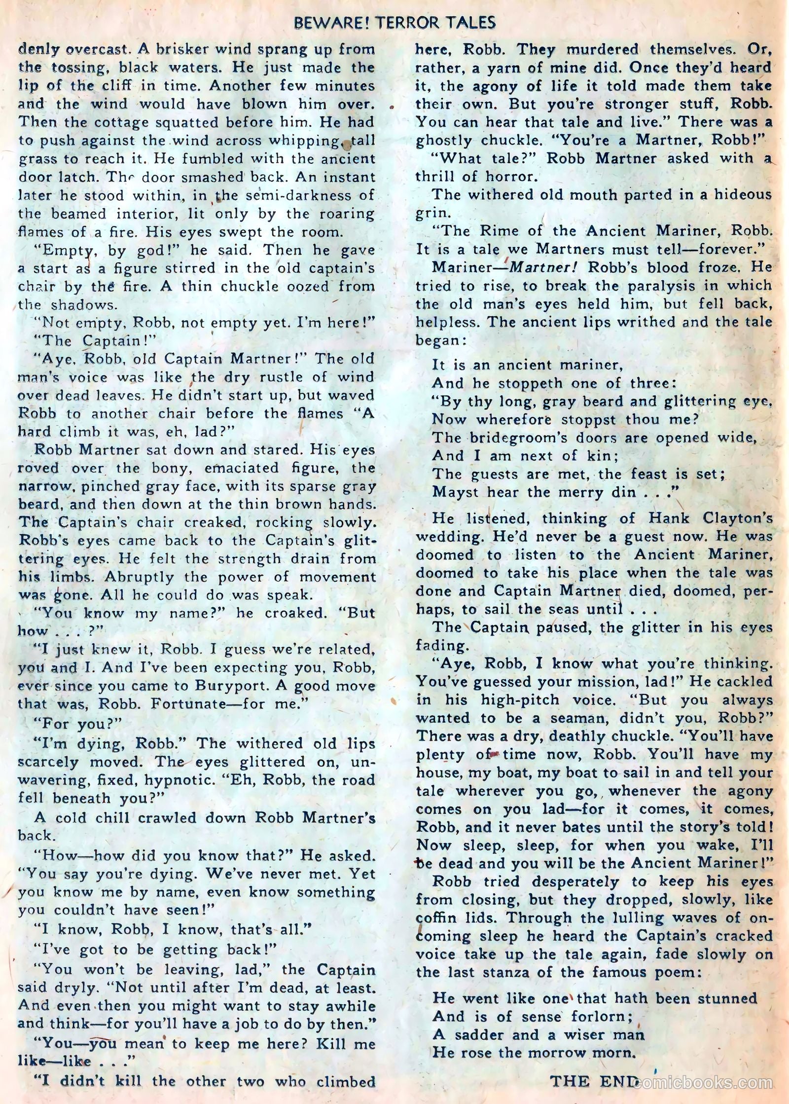 Beware! Terror Tales #1 (1952) — page 27 of 37