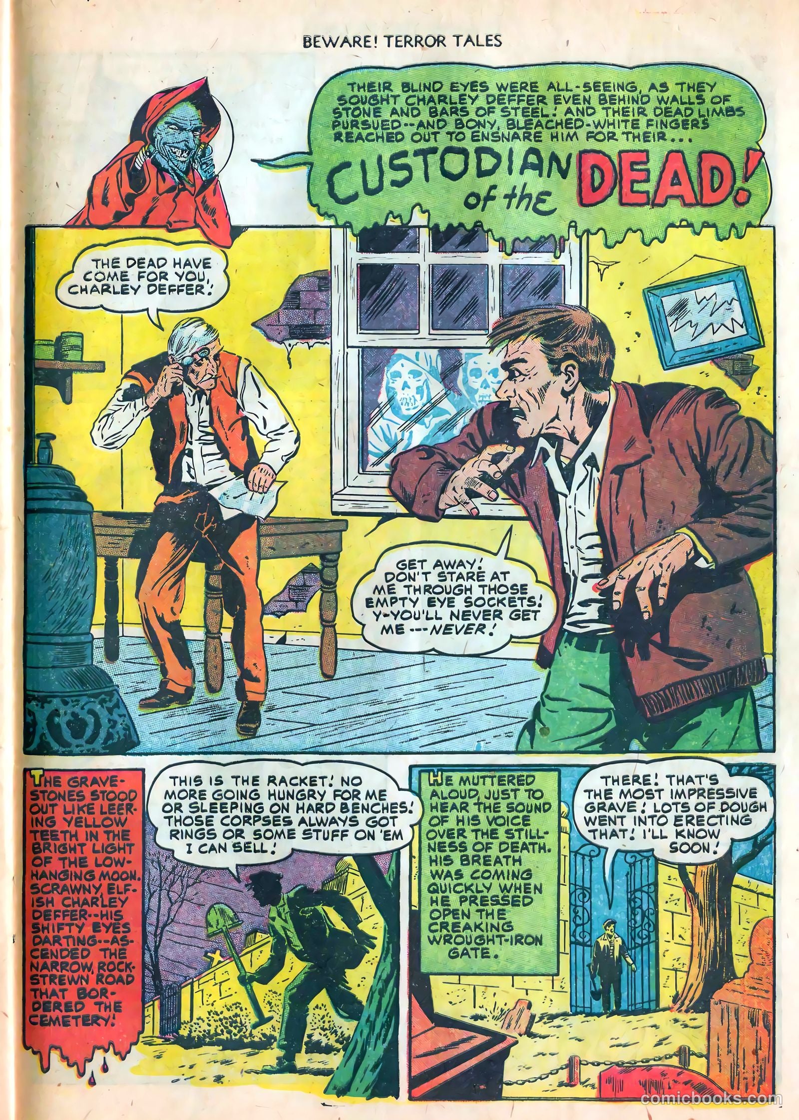 Beware! Terror Tales #1 (1952) — page 28 of 37