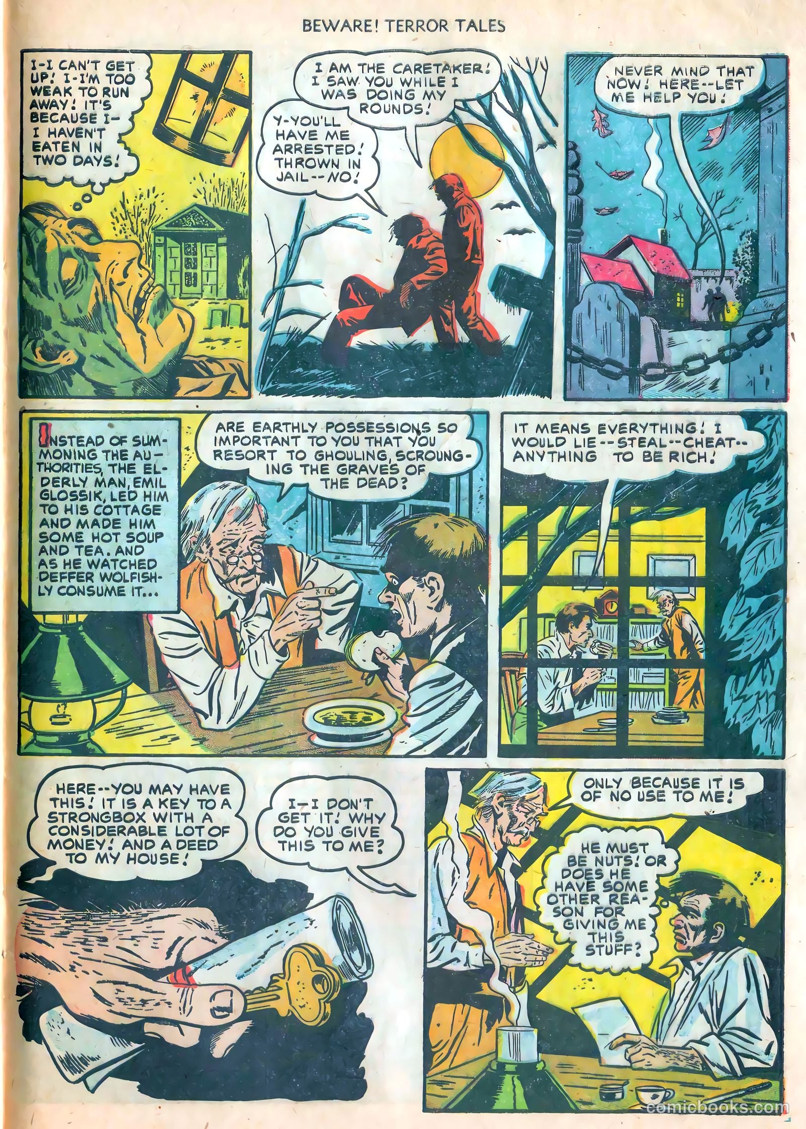 Beware! Terror Tales #1 (1952) — page 30 of 37