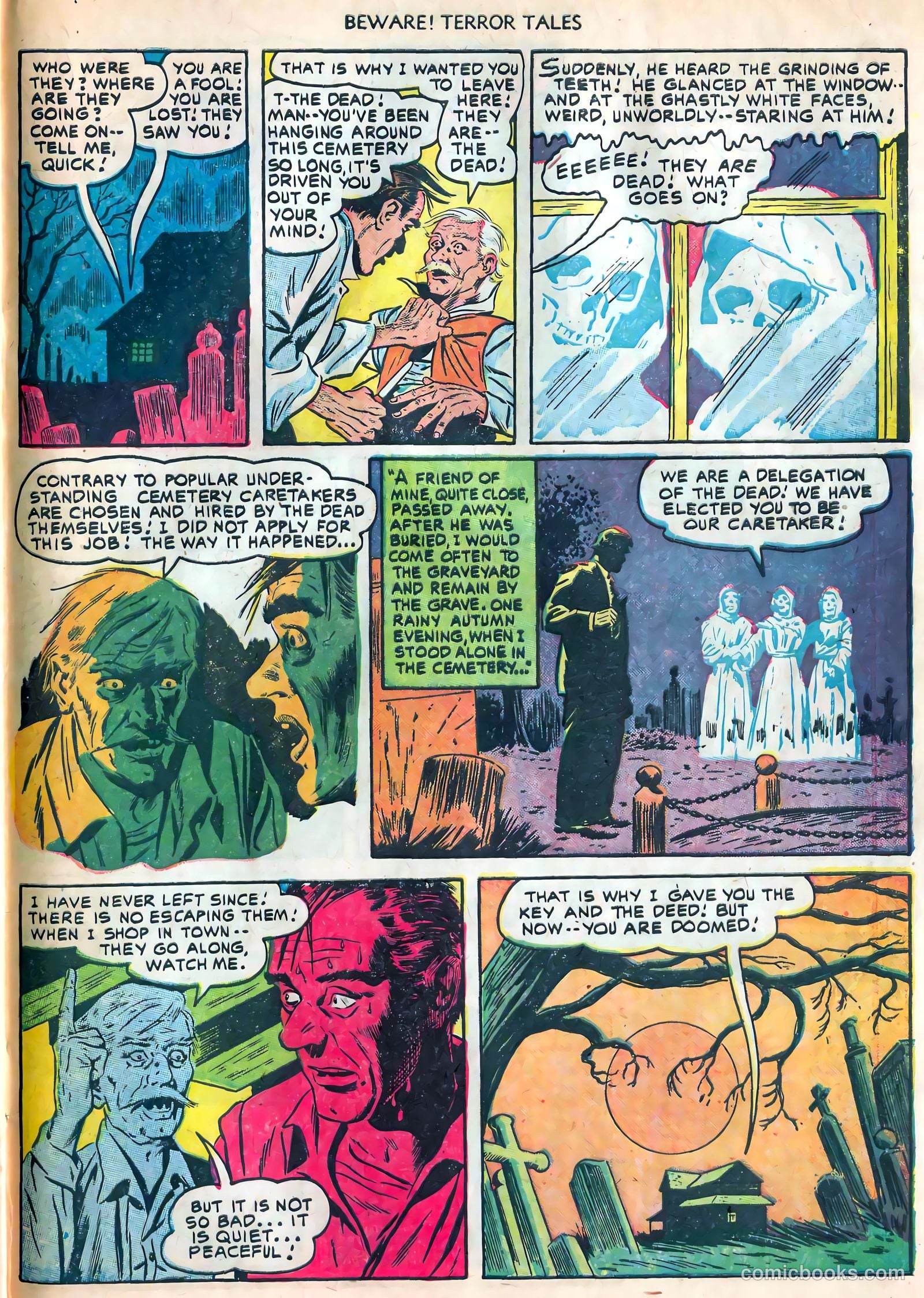 Beware! Terror Tales #1 (1952) — page 32 of 37