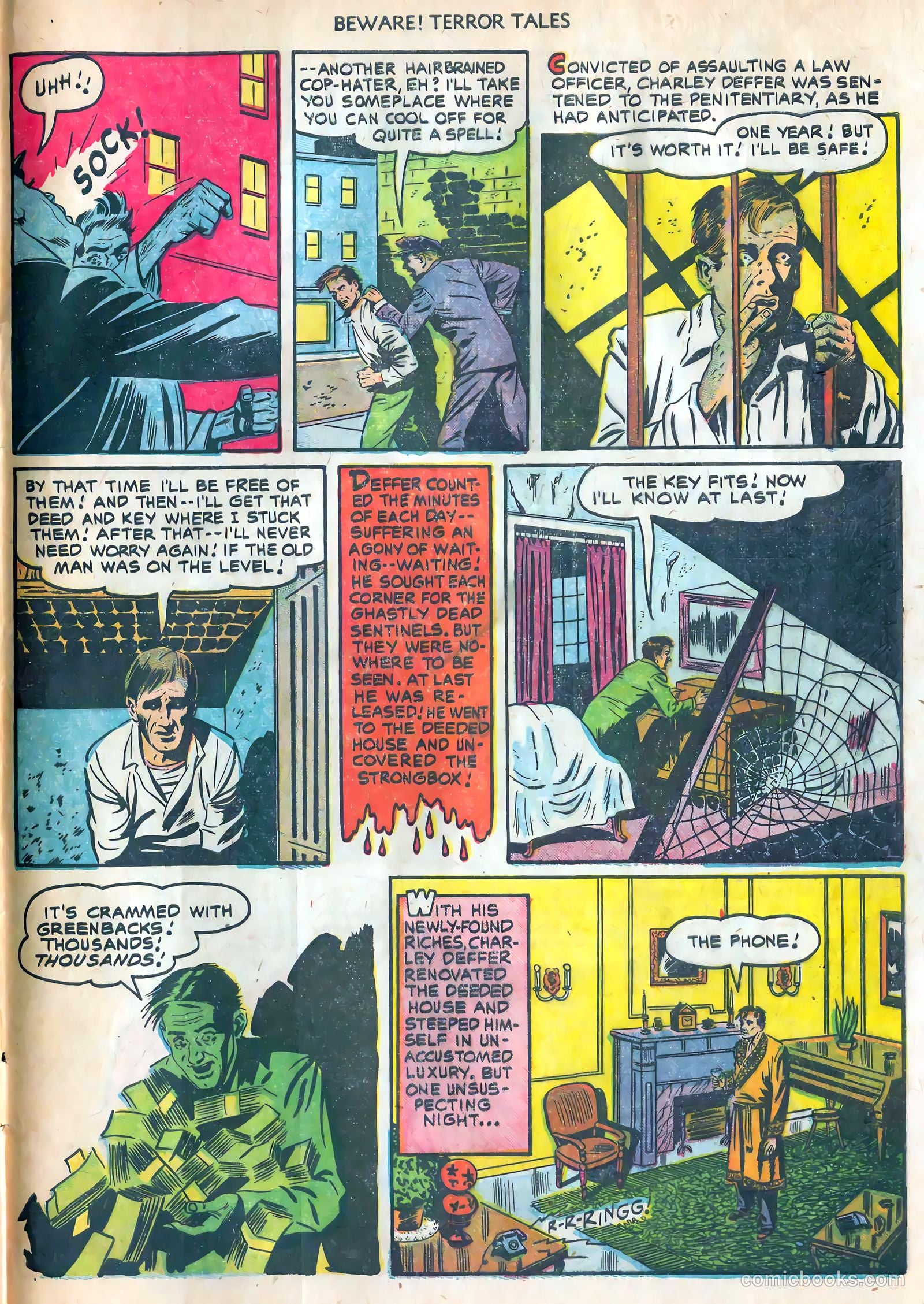 Beware! Terror Tales #1 (1952) — page 34 of 37