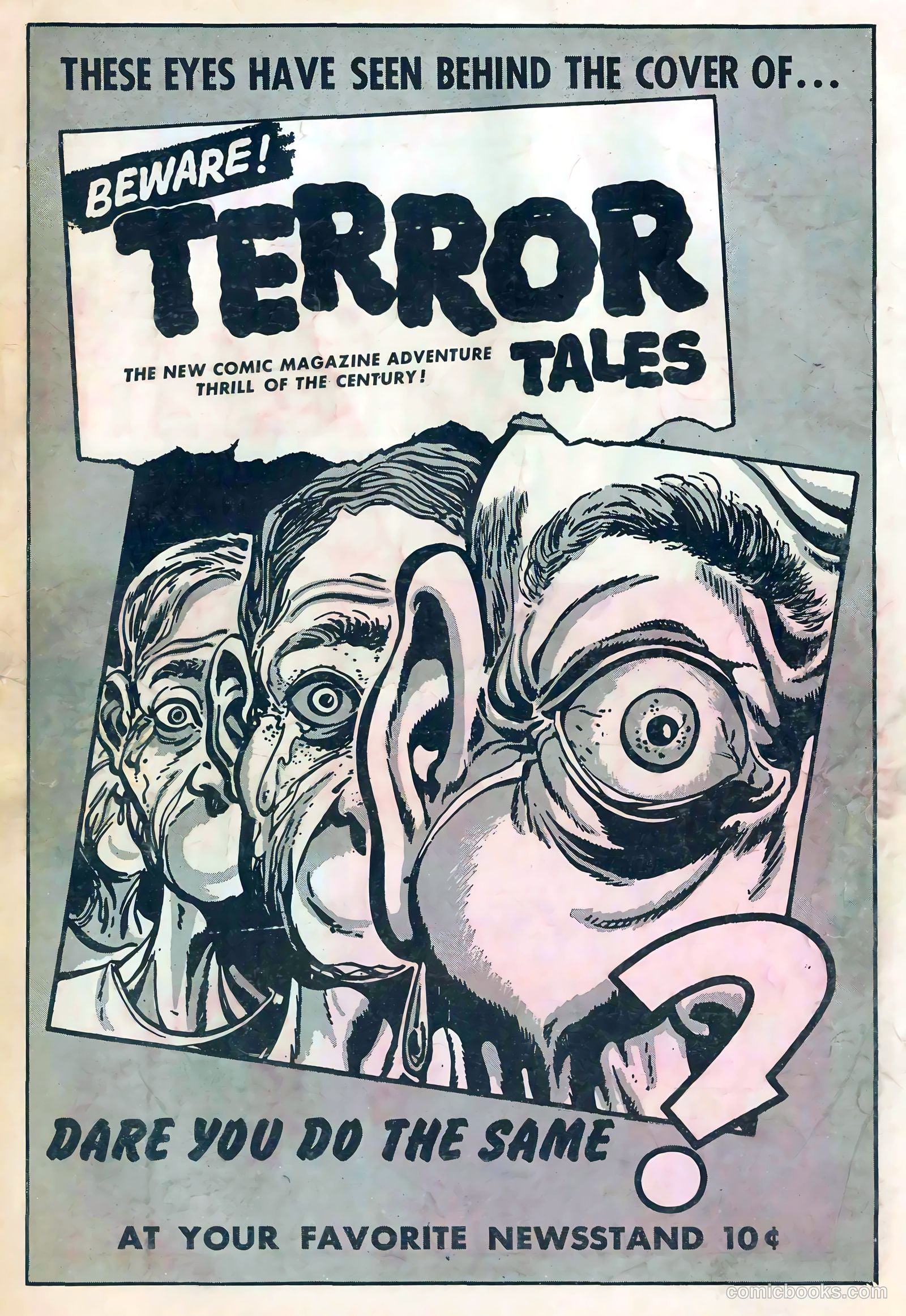 Beware! Terror Tales #1 (1952) — page 36 of 37