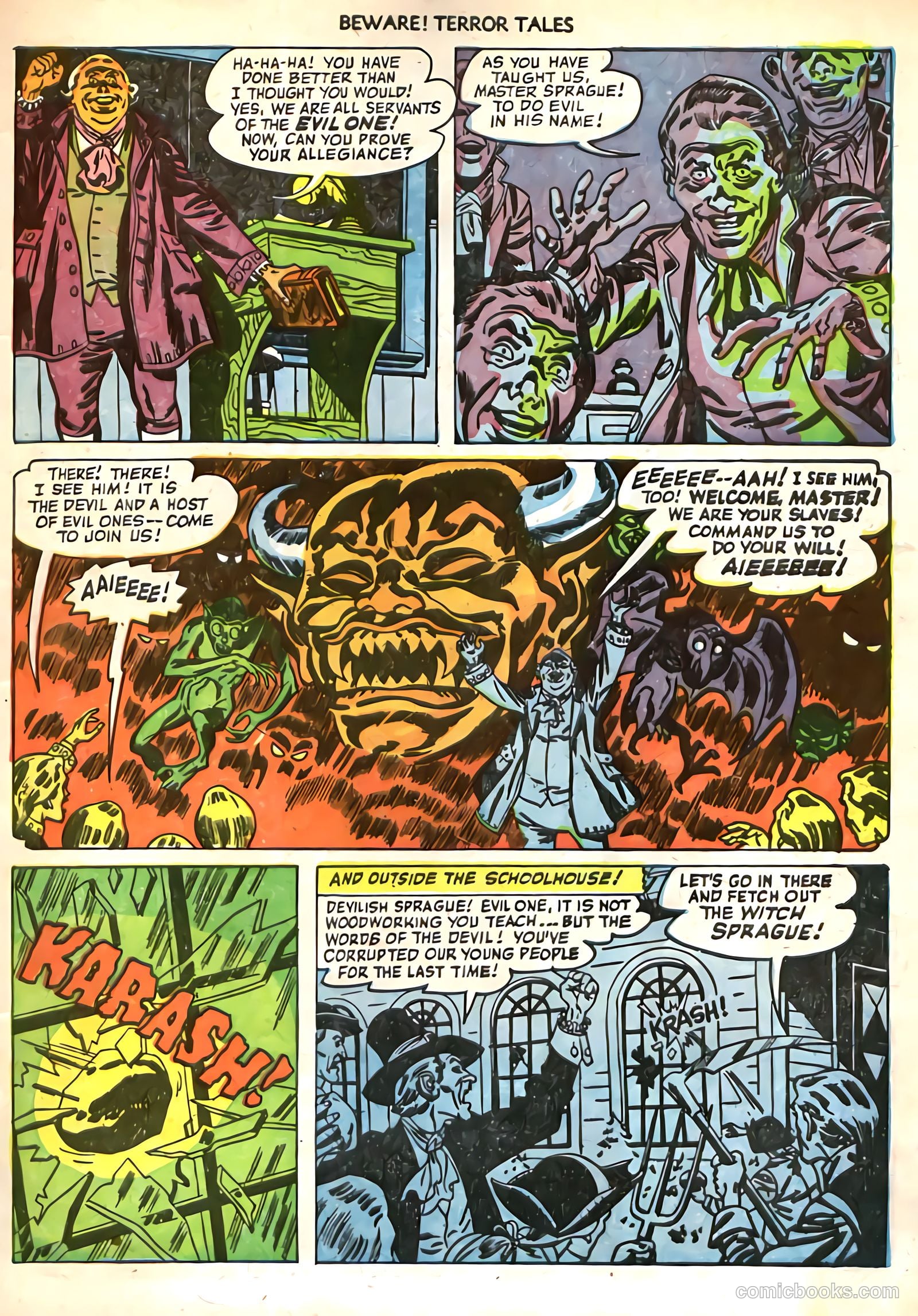 Beware! Terror Tales #2 (1952) — page 31 of 36