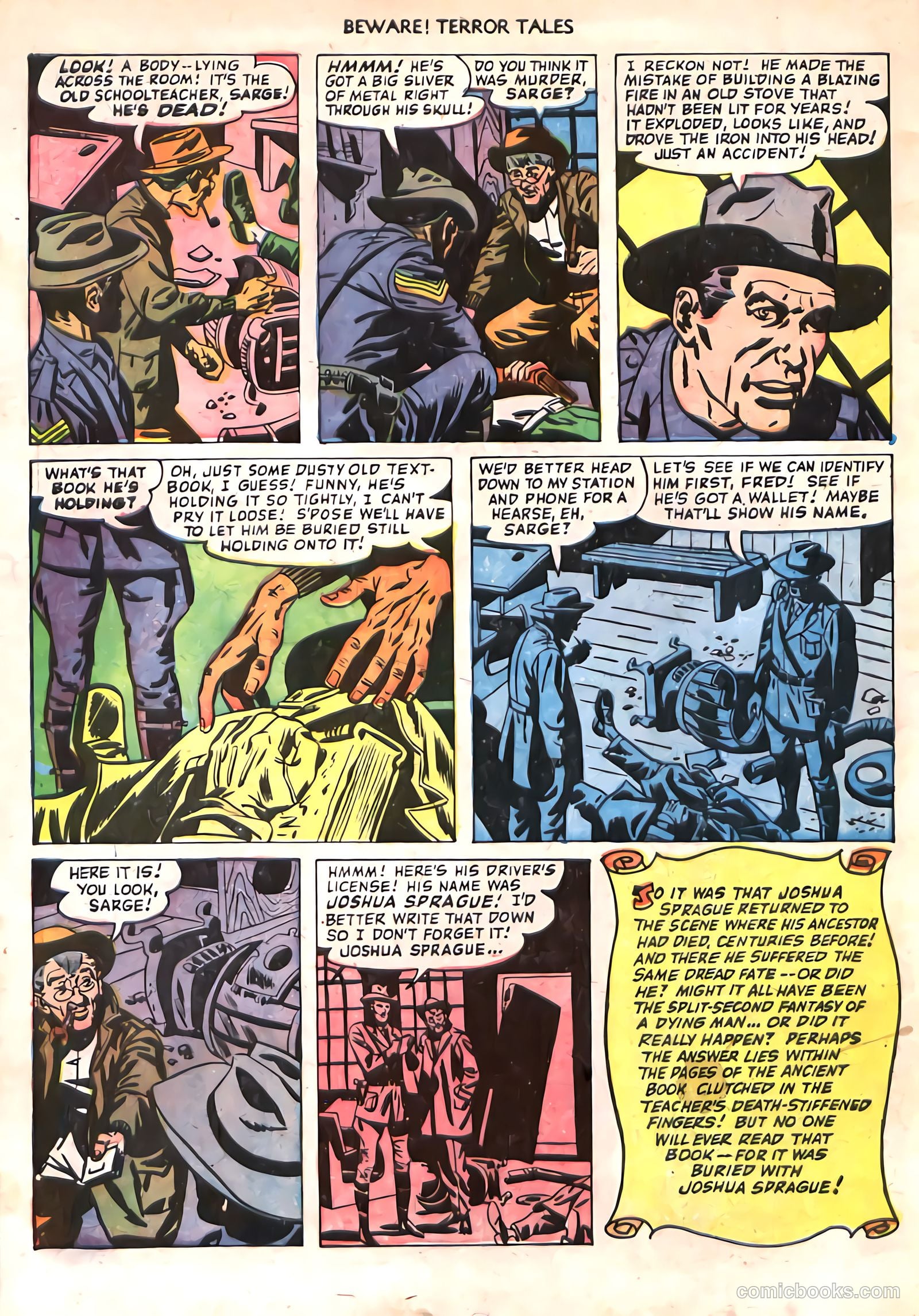 Beware! Terror Tales #2 (1952) — page 34 of 36