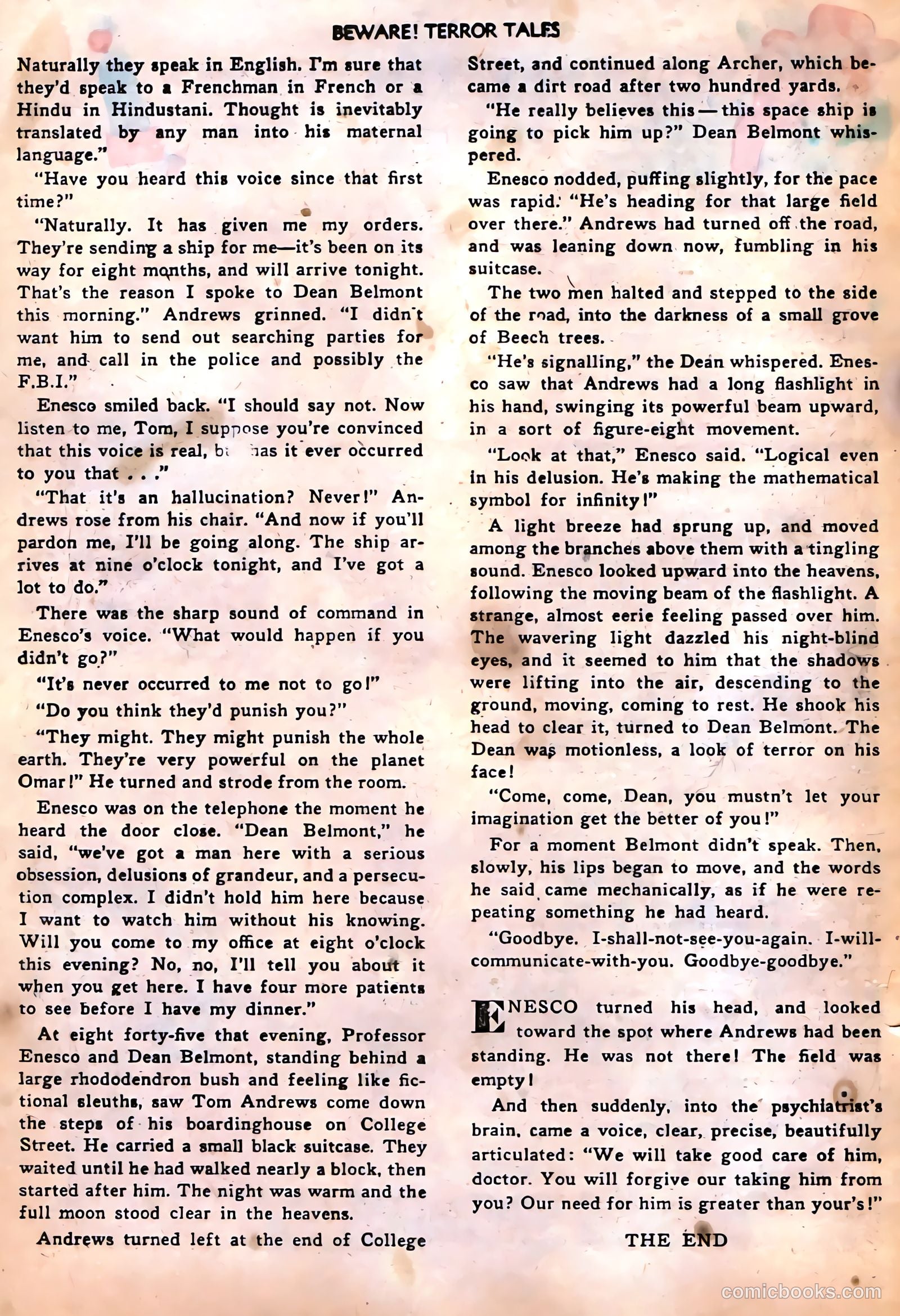 Beware! Terror Tales #3 (1952) — page 14 of 36