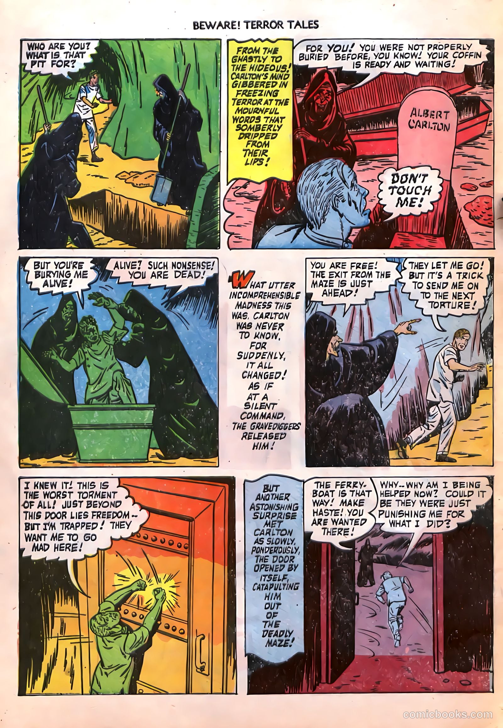 Beware! Terror Tales #3 (1952) — page 32 of 36