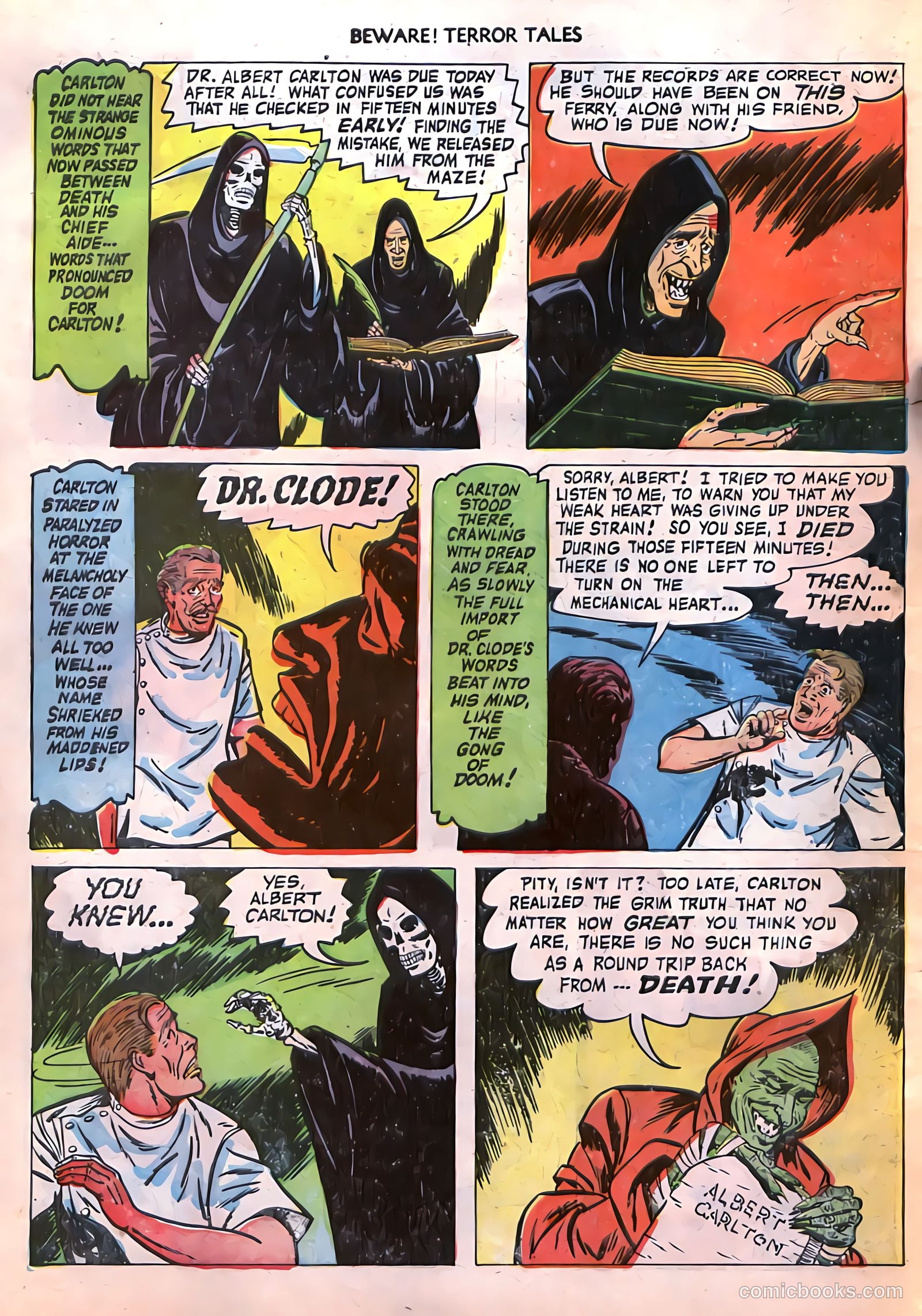 Beware! Terror Tales #3 (1952) — page 34 of 36