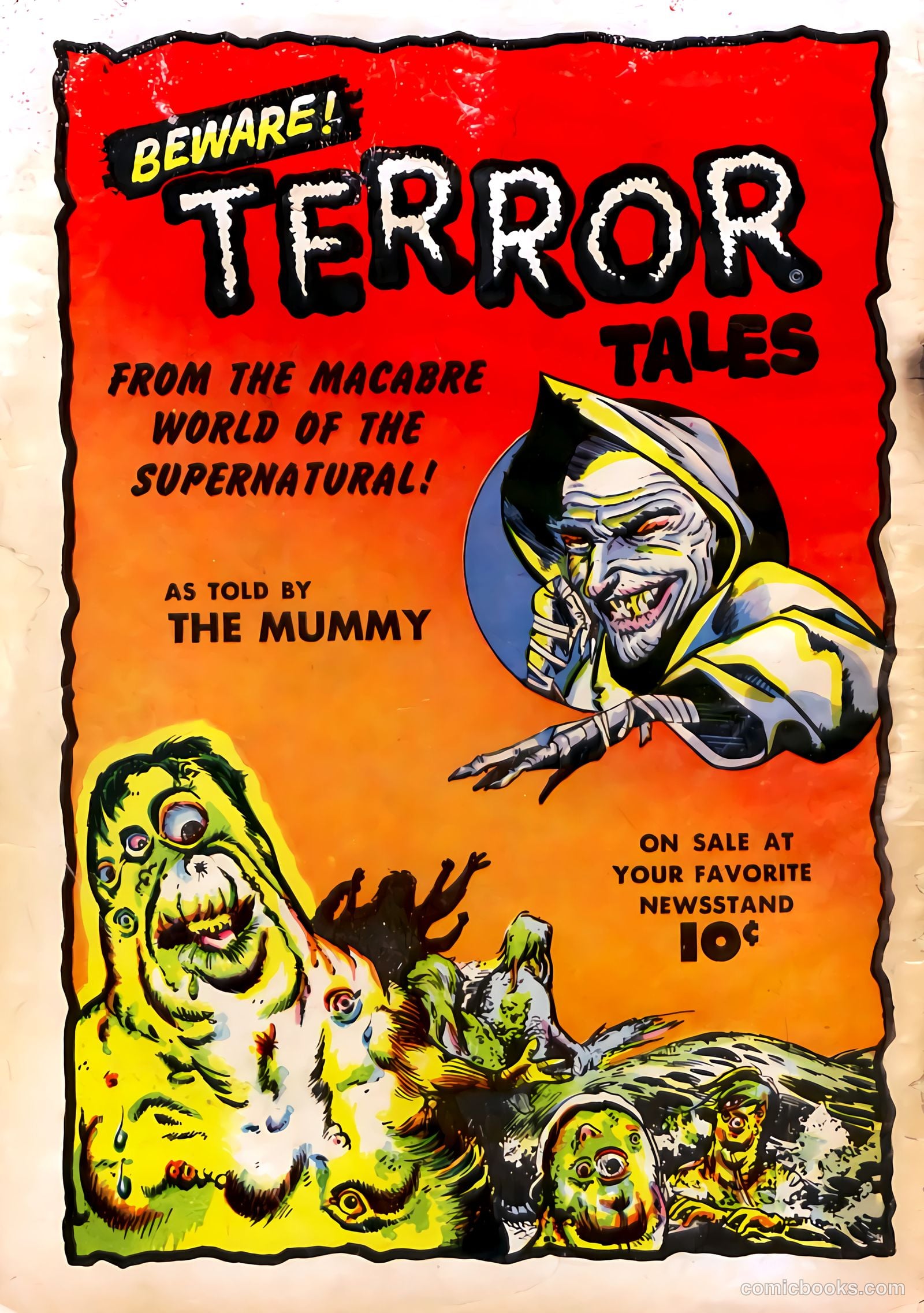 Beware! Terror Tales #3 (1952) — page 36 of 36
