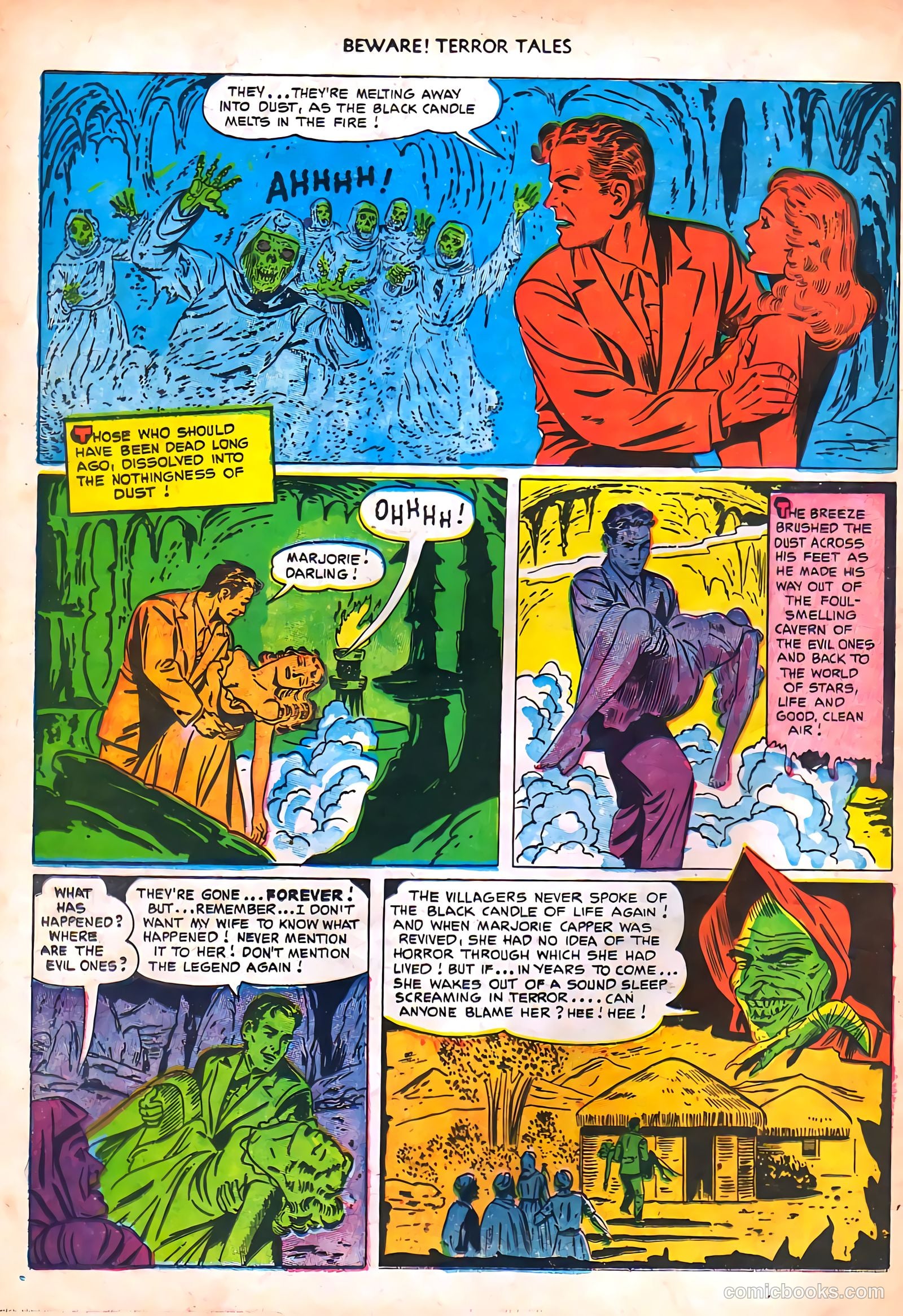 Beware! Terror Tales #4 (1952) — page 22 of 36