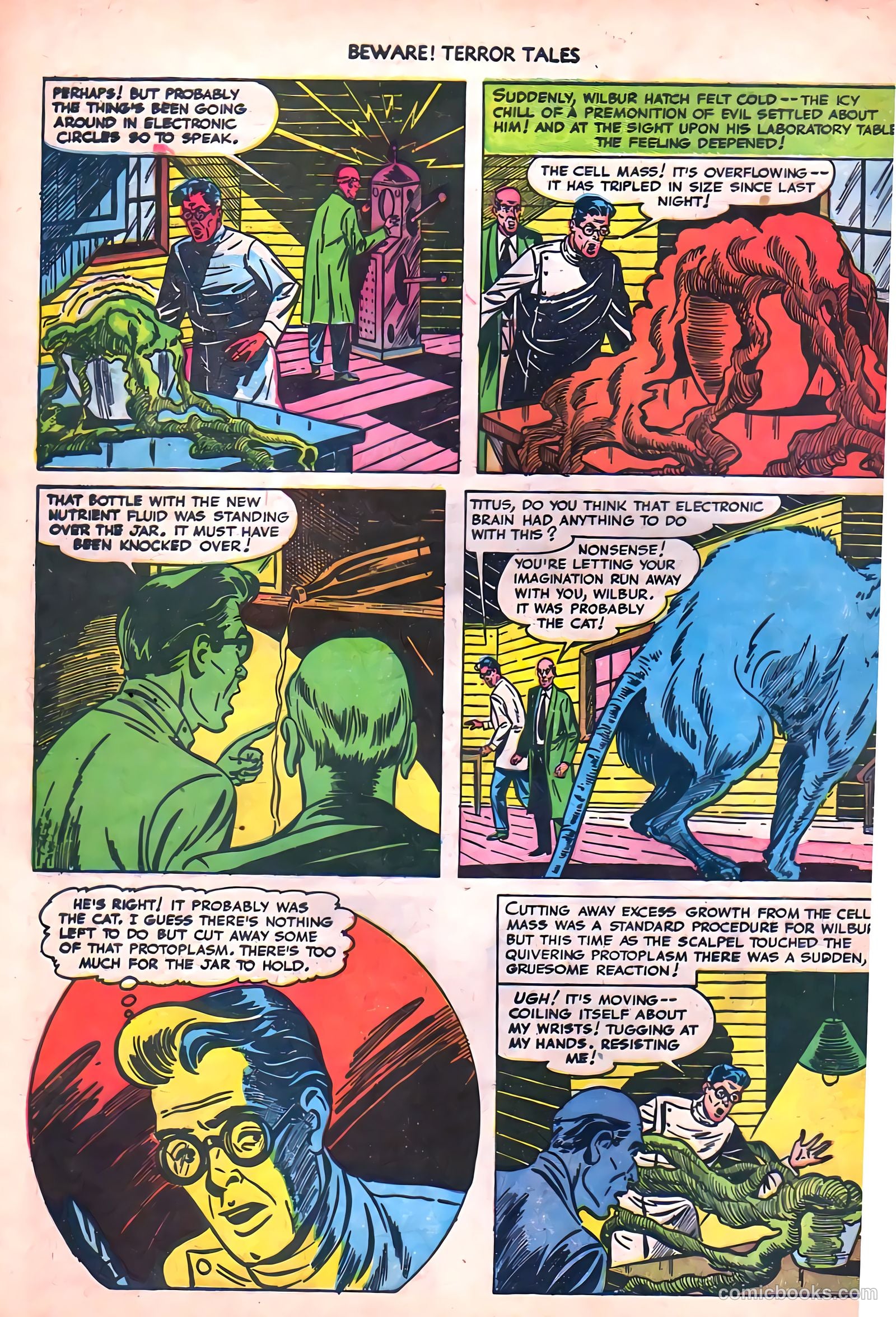 Beware! Terror Tales #4 (1952) — page 28 of 36
