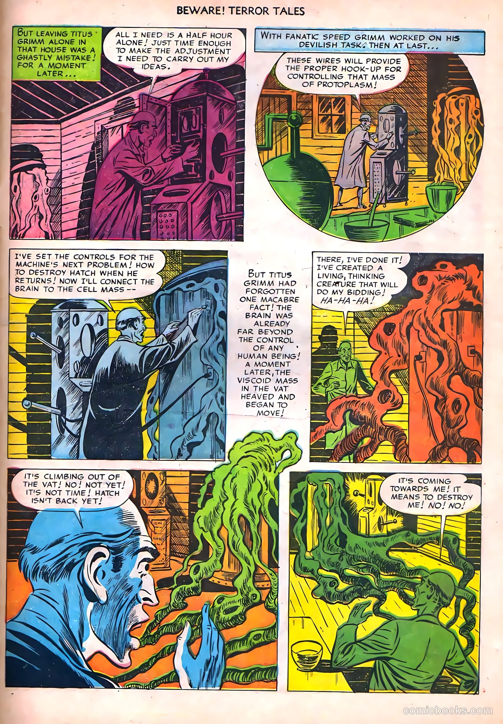 Beware! Terror Tales #4 (1952) — page 33 of 36