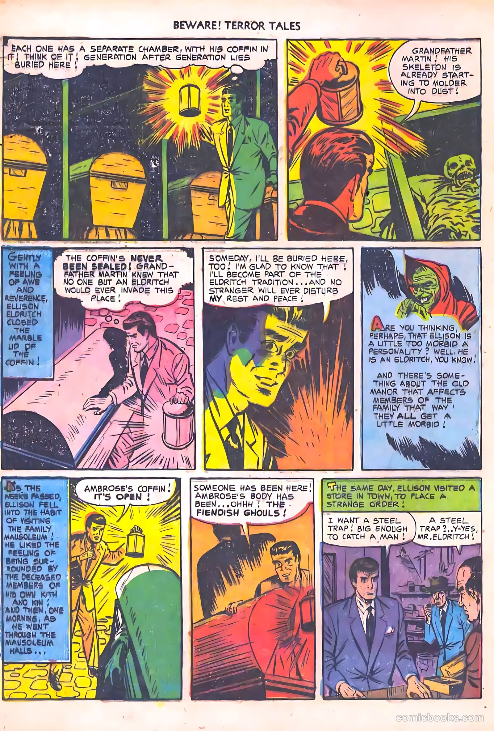 Beware! Terror Tales #5 (1953) — page 20 of 36