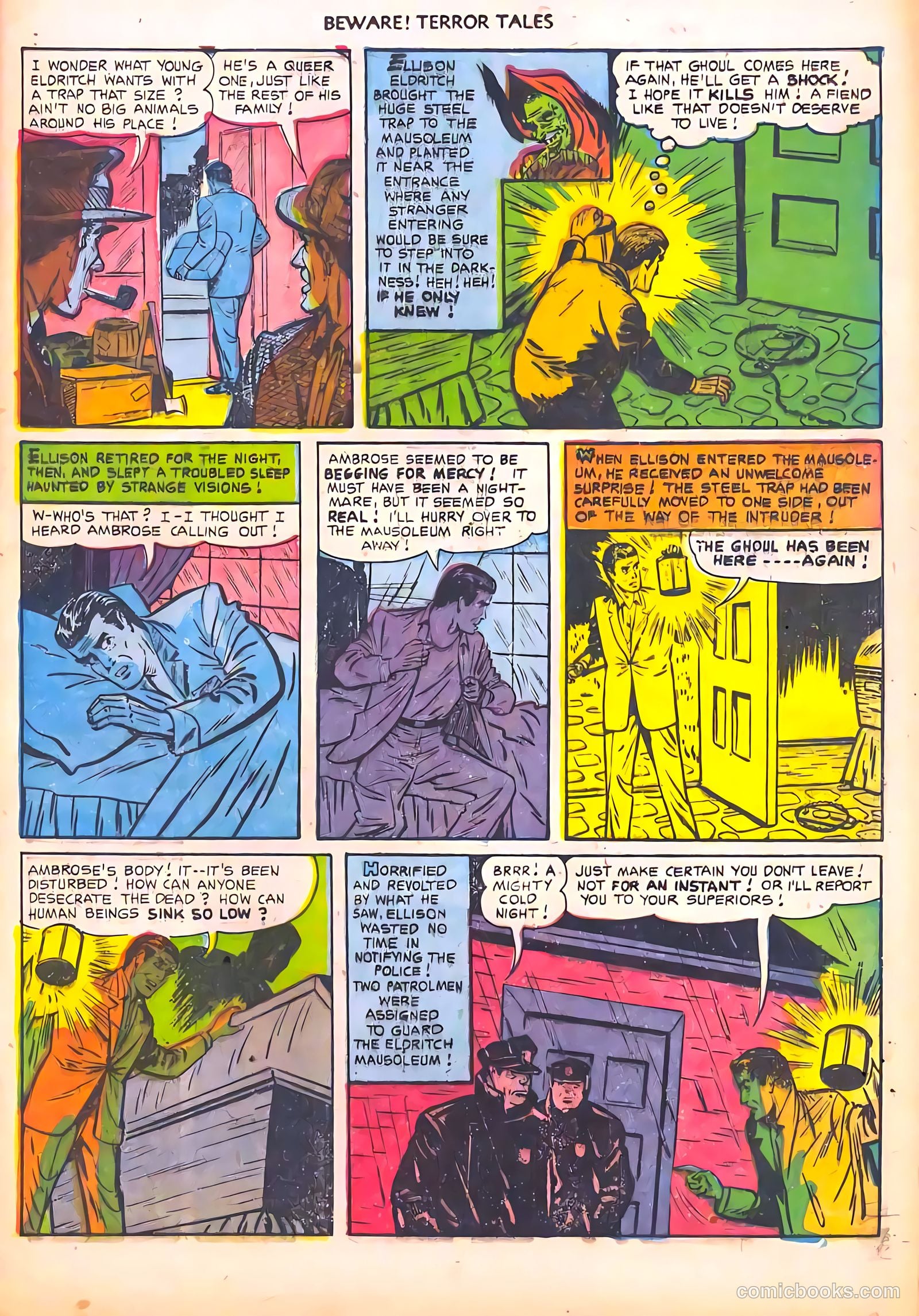 Beware! Terror Tales #5 (1953) — page 21 of 36