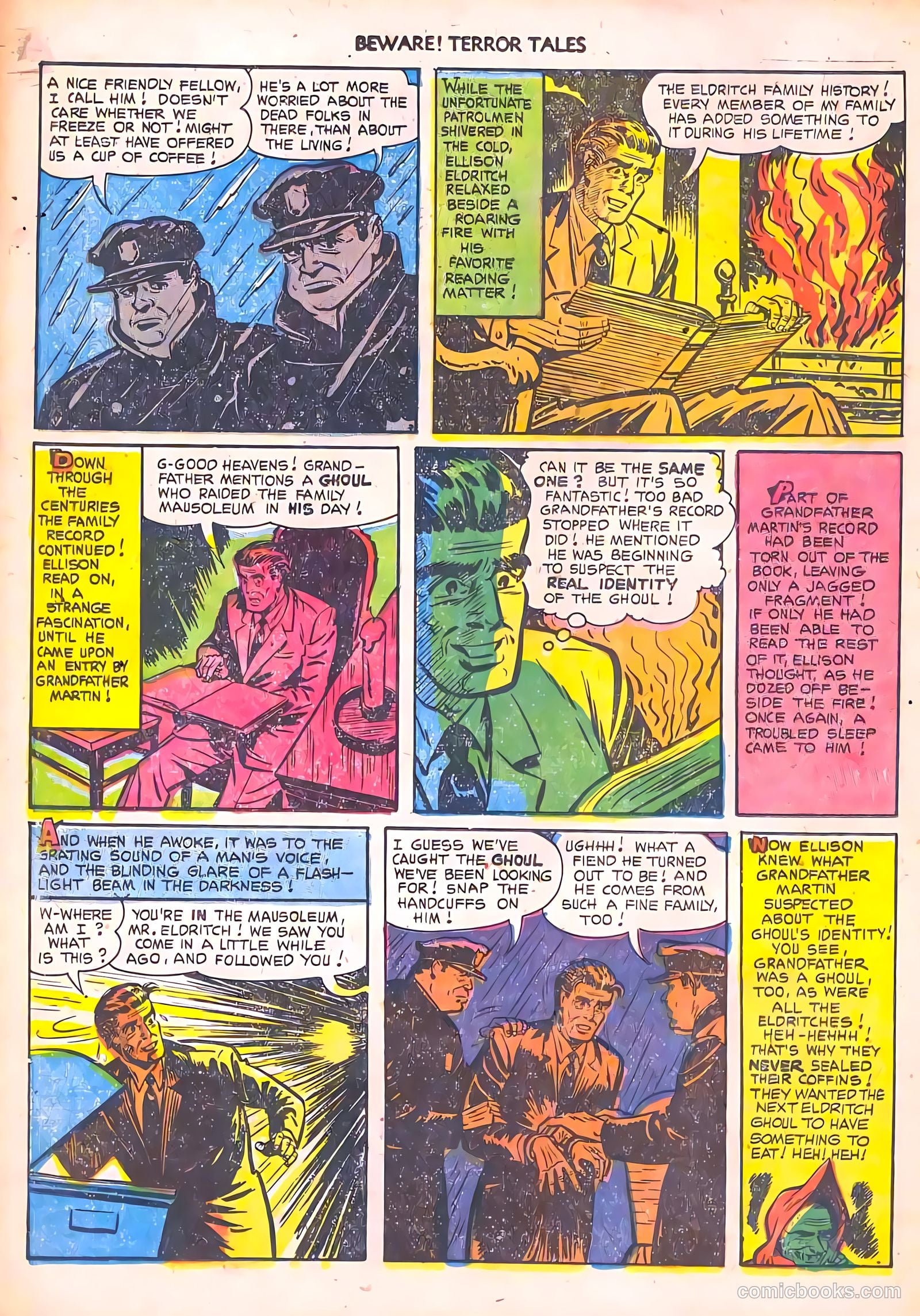 Beware! Terror Tales #5 (1953) — page 22 of 36