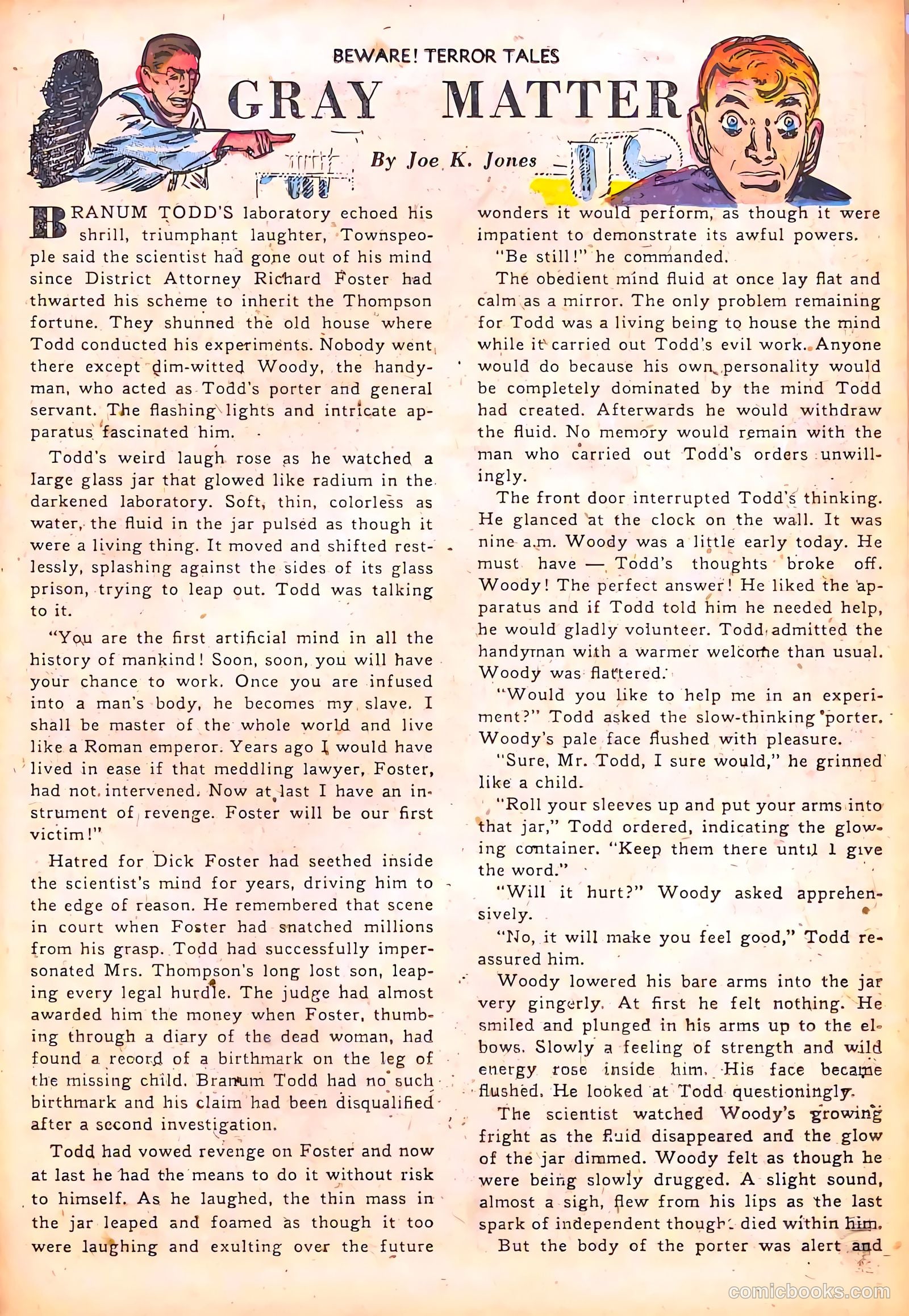 Beware! Terror Tales #5 (1953) — page 23 of 36