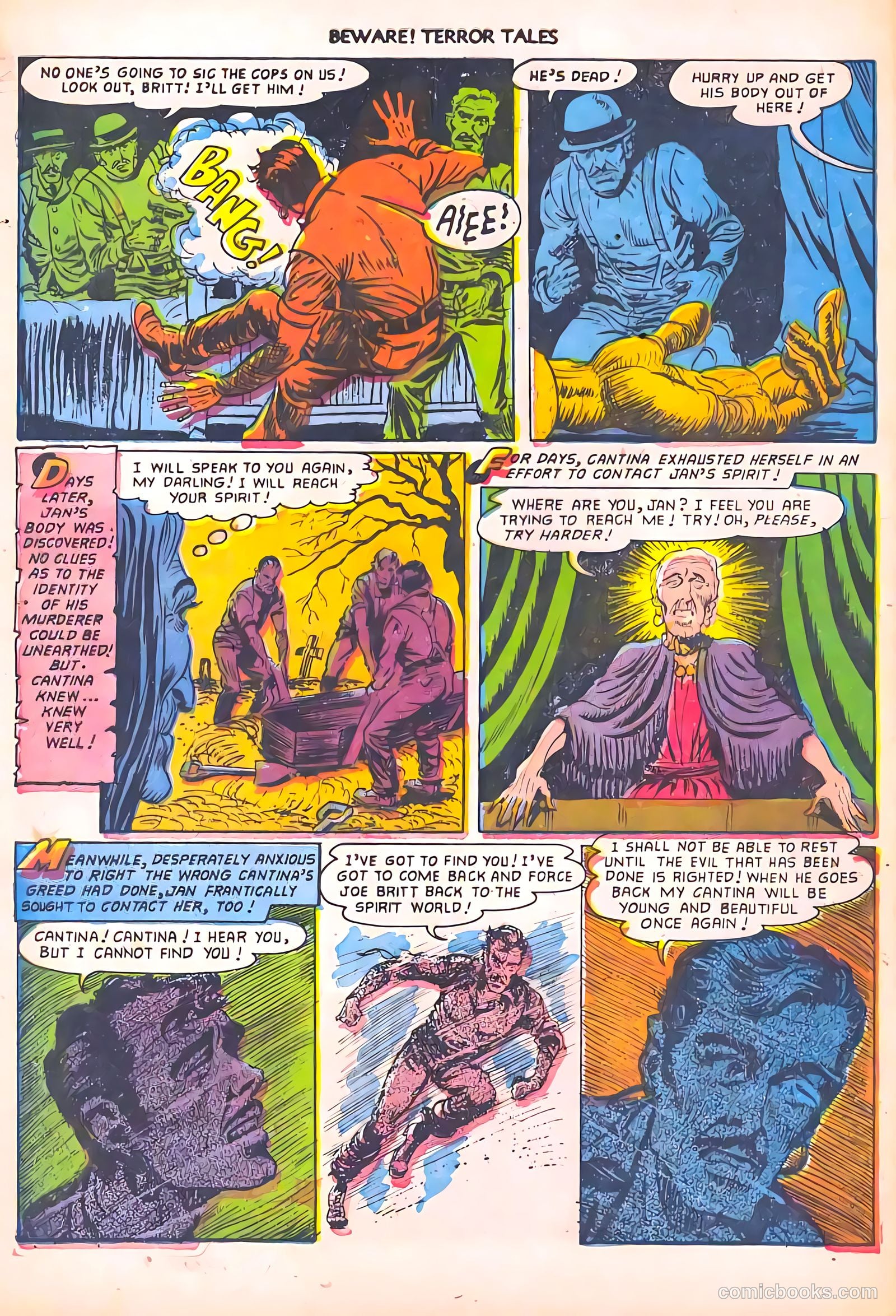 Beware! Terror Tales #5 (1953) — page 32 of 36