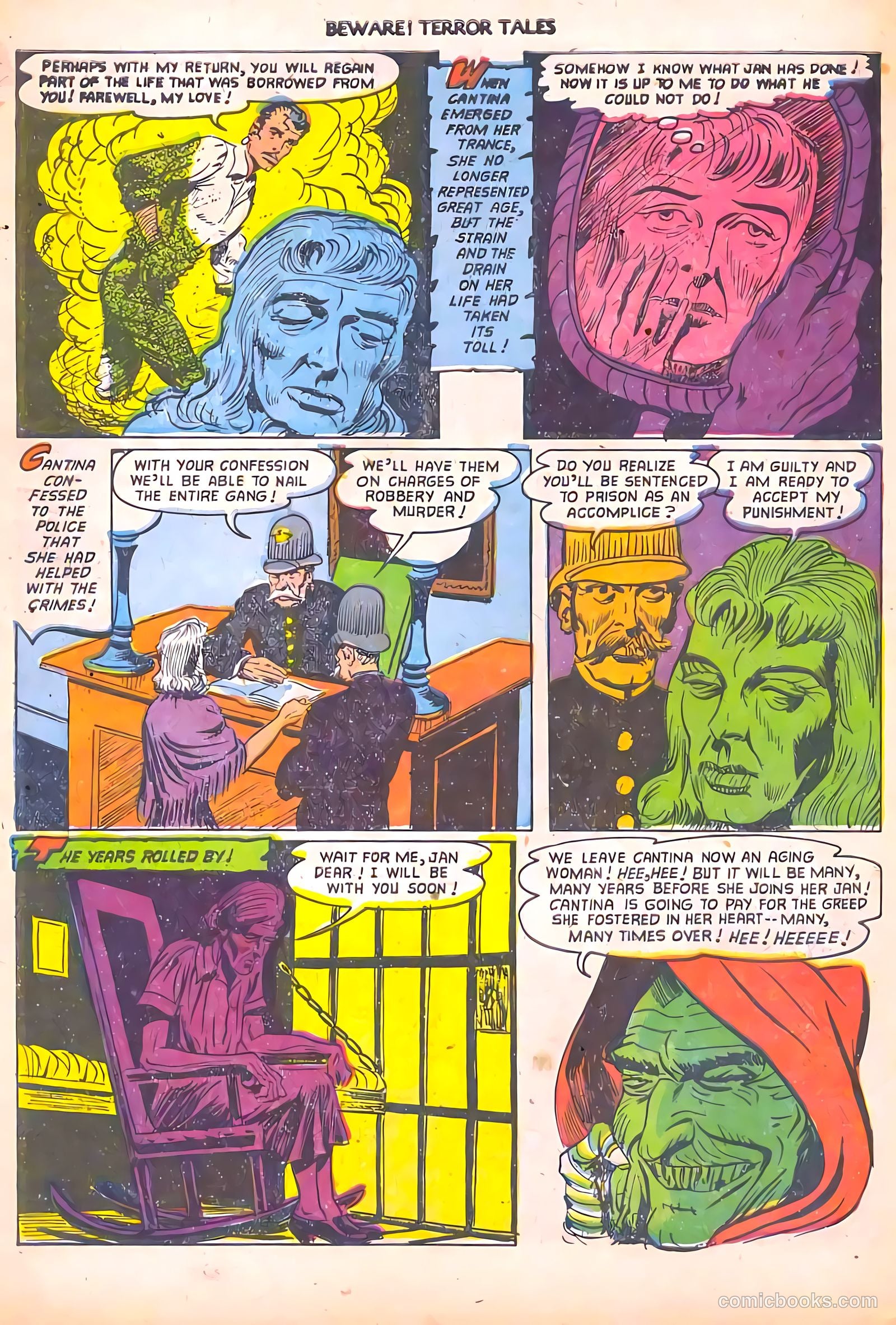 Beware! Terror Tales #5 (1953) — page 34 of 36
