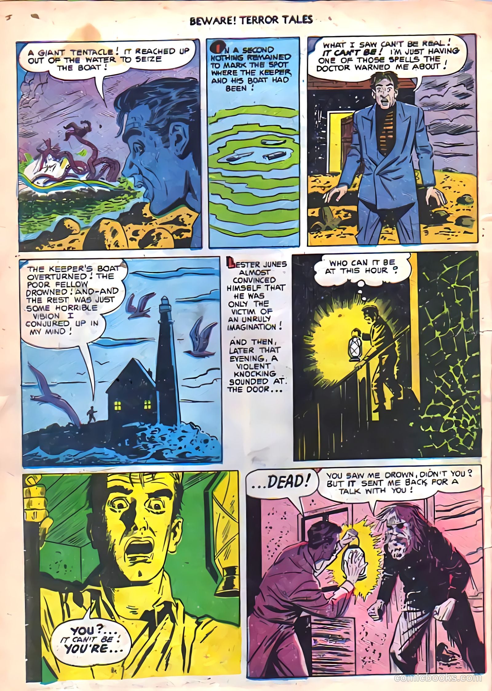 Beware! Terror Tales #6 (1953) — page 6 of 36
