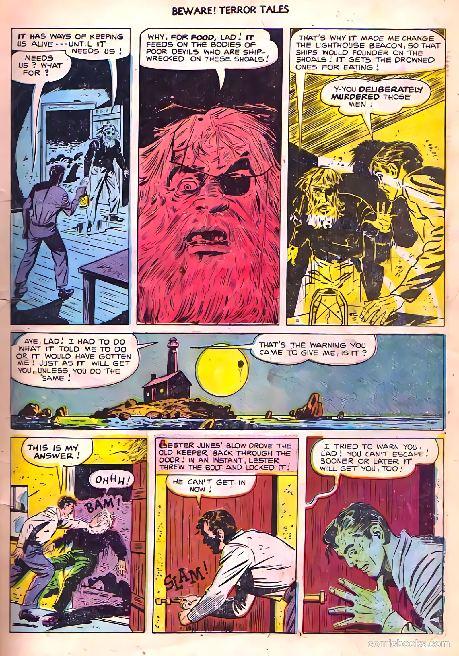 Beware! Terror Tales #6 (1953) — page 7 of 36
