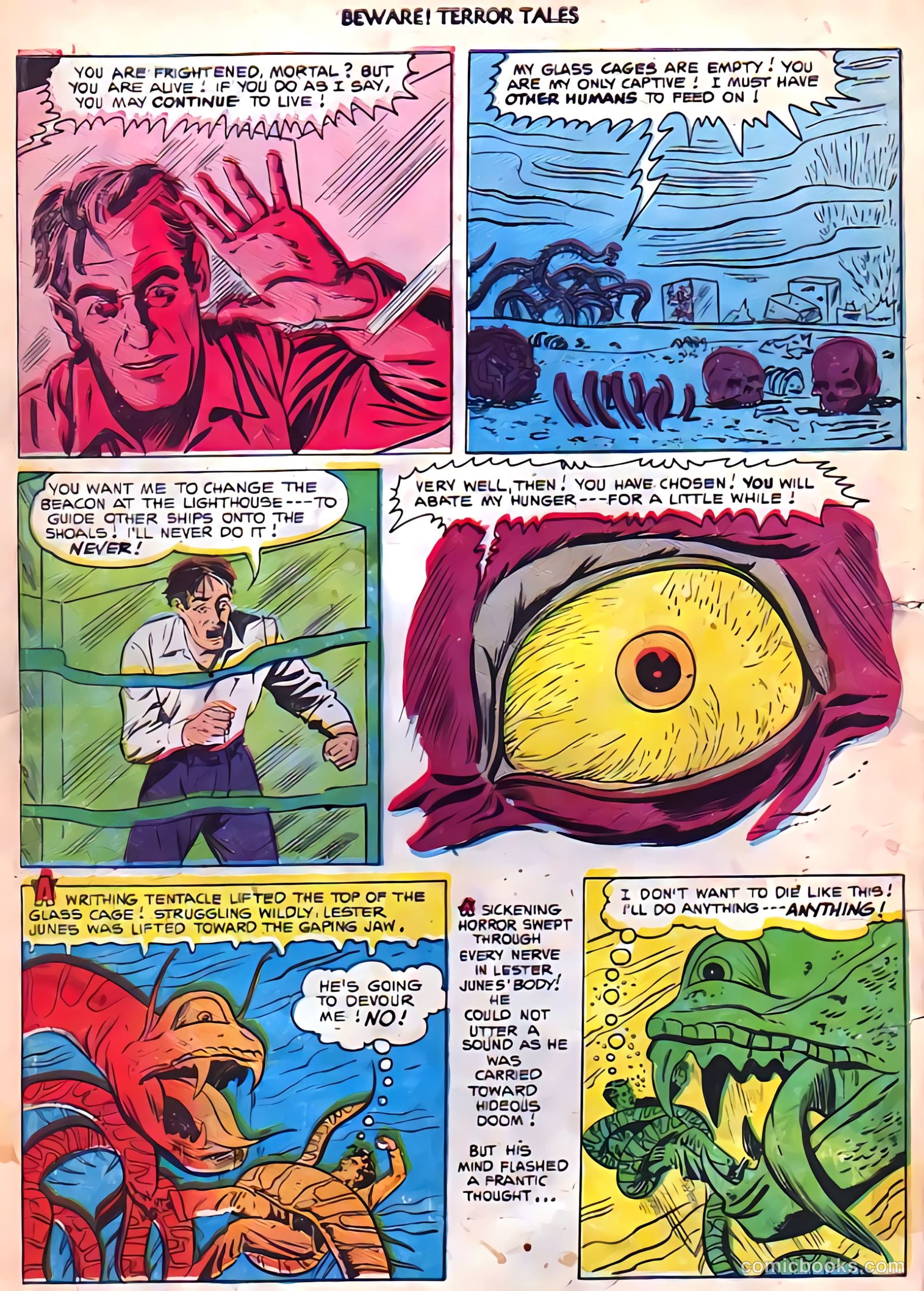 Beware! Terror Tales #6 (1953) — page 10 of 36