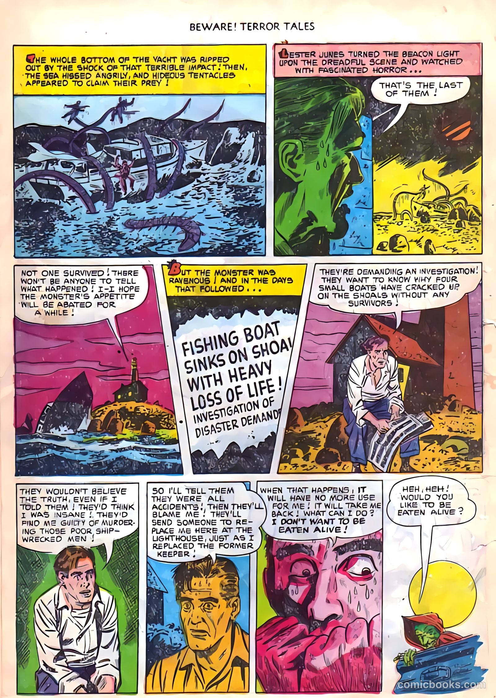 Beware! Terror Tales #6 (1953) — page 12 of 36