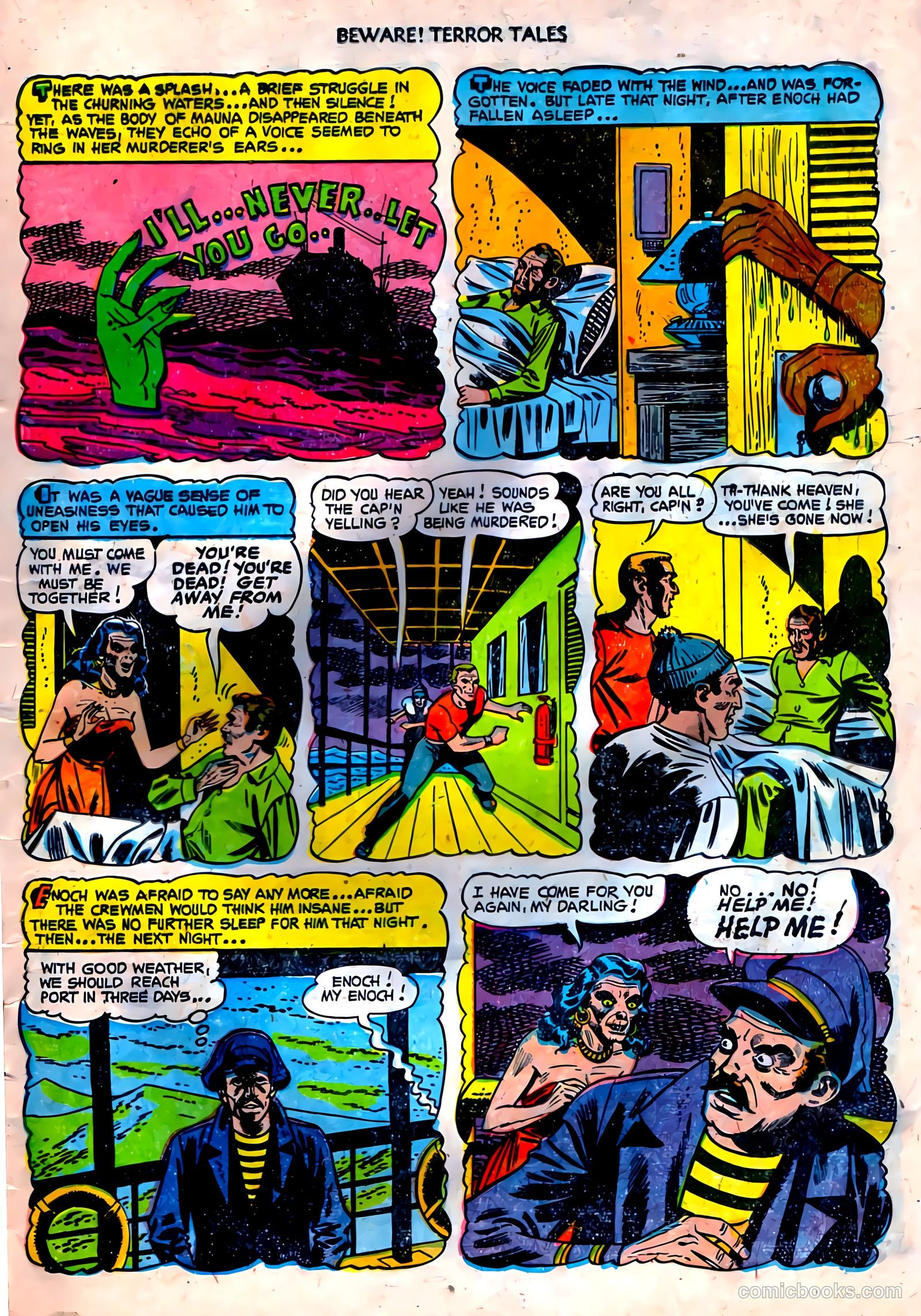 Beware! Terror Tales #7 (1953) — page 15 of 36