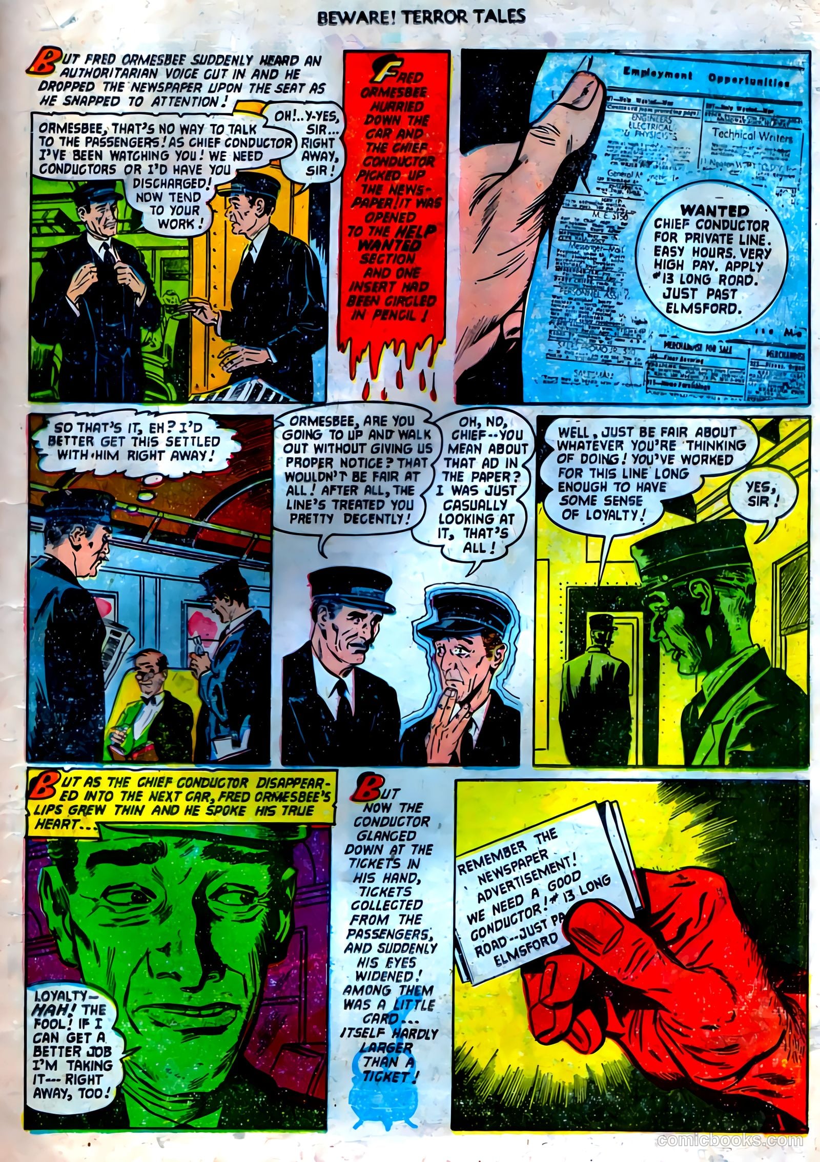 Beware! Terror Tales #7 (1953) — page 19 of 36