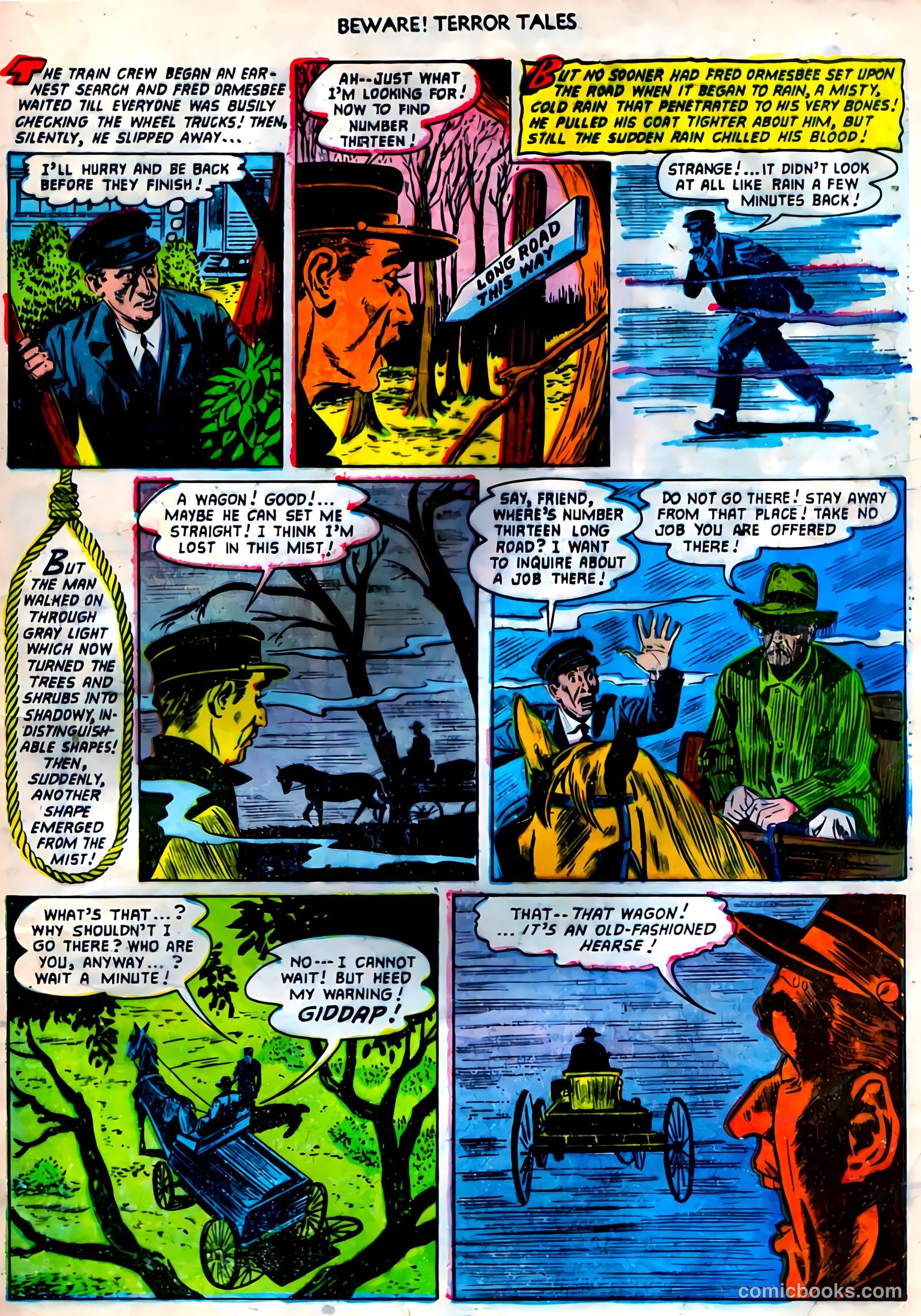 Beware! Terror Tales #7 (1953) — page 21 of 36