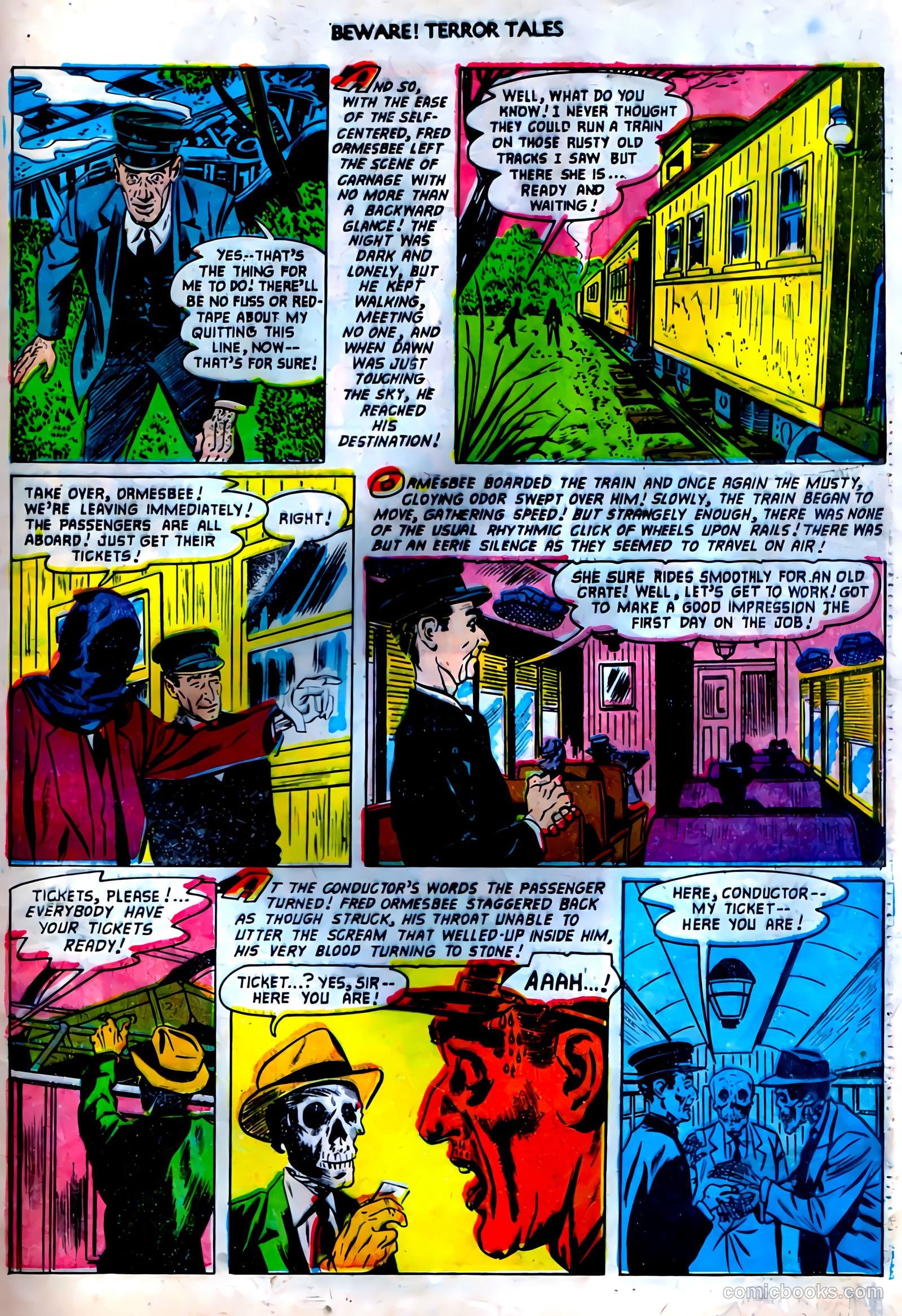 Beware! Terror Tales #7 (1953) — page 25 of 36