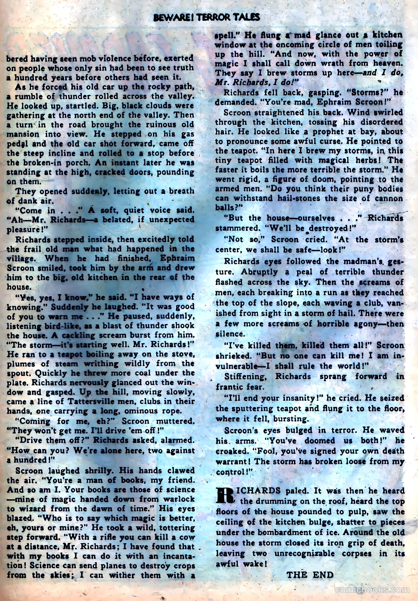 Beware! Terror Tales #7 (1953) — page 29 of 36