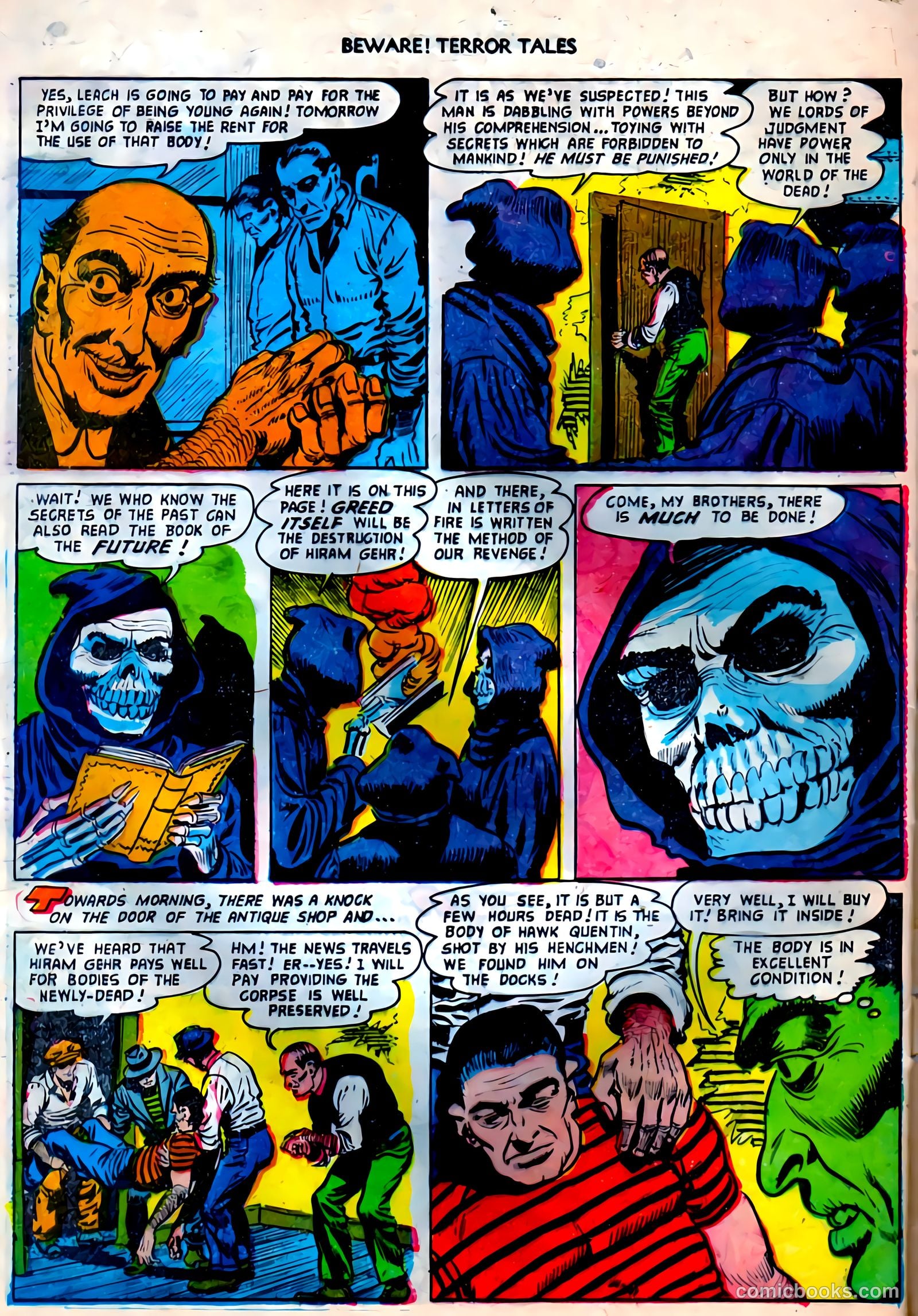 Beware! Terror Tales #7 (1953) — page 32 of 36