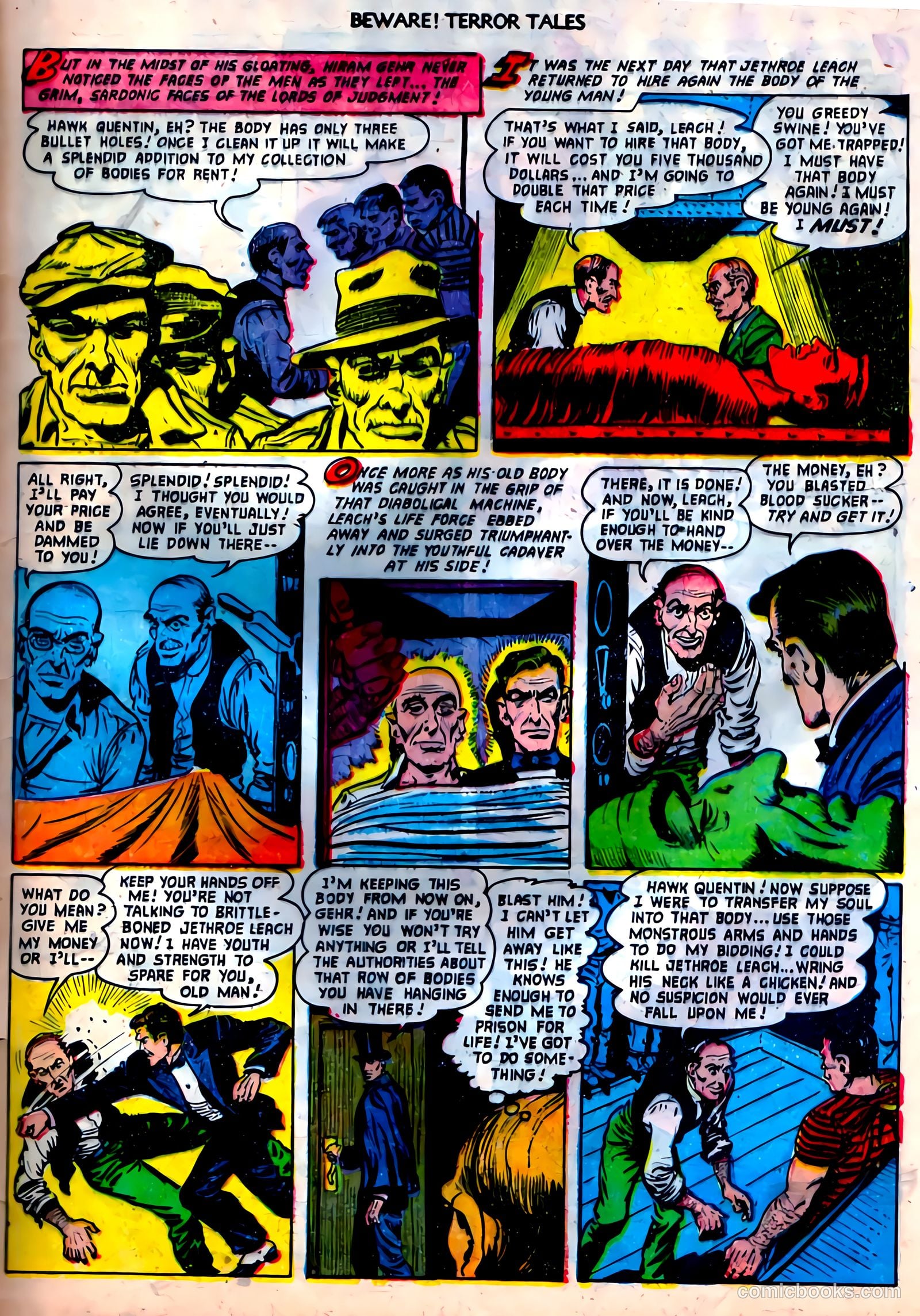 Beware! Terror Tales #7 (1953) — page 33 of 36