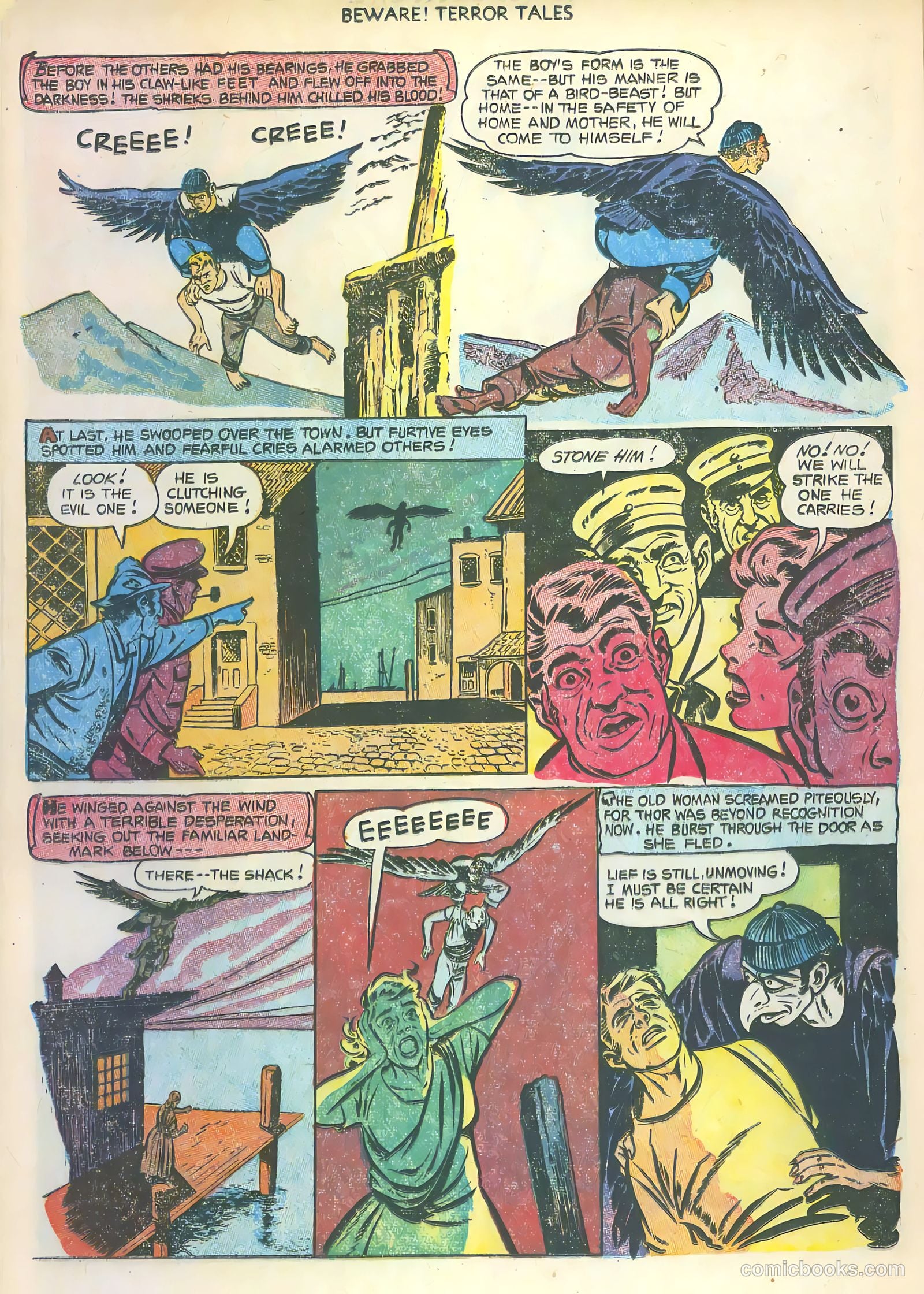 Beware! Terror Tales #8 (1953) — page 12 of 36