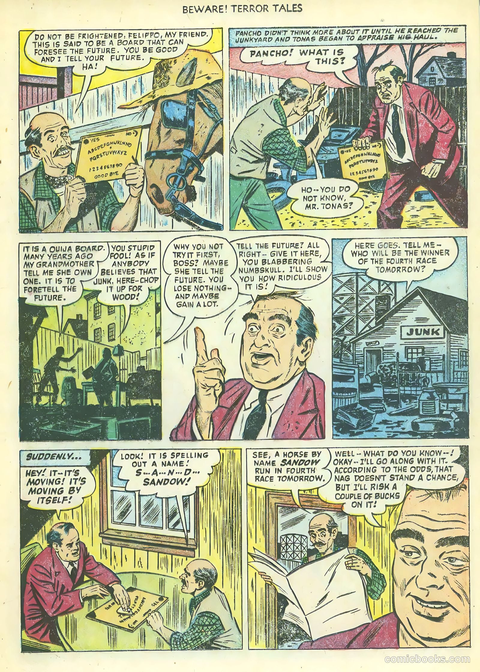 Beware! Terror Tales #8 (1953) — page 17 of 36