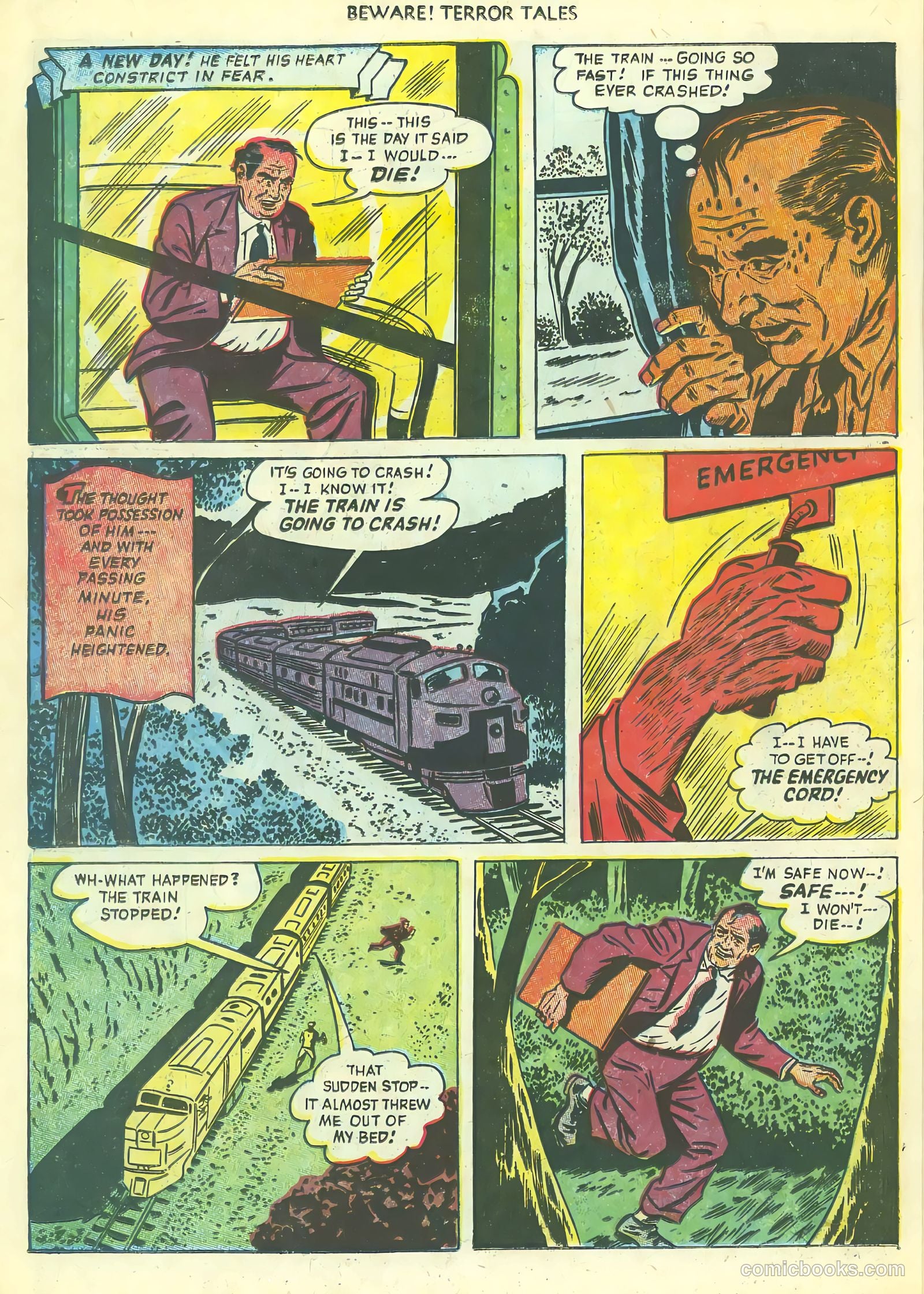 Beware! Terror Tales #8 (1953) — page 22 of 36