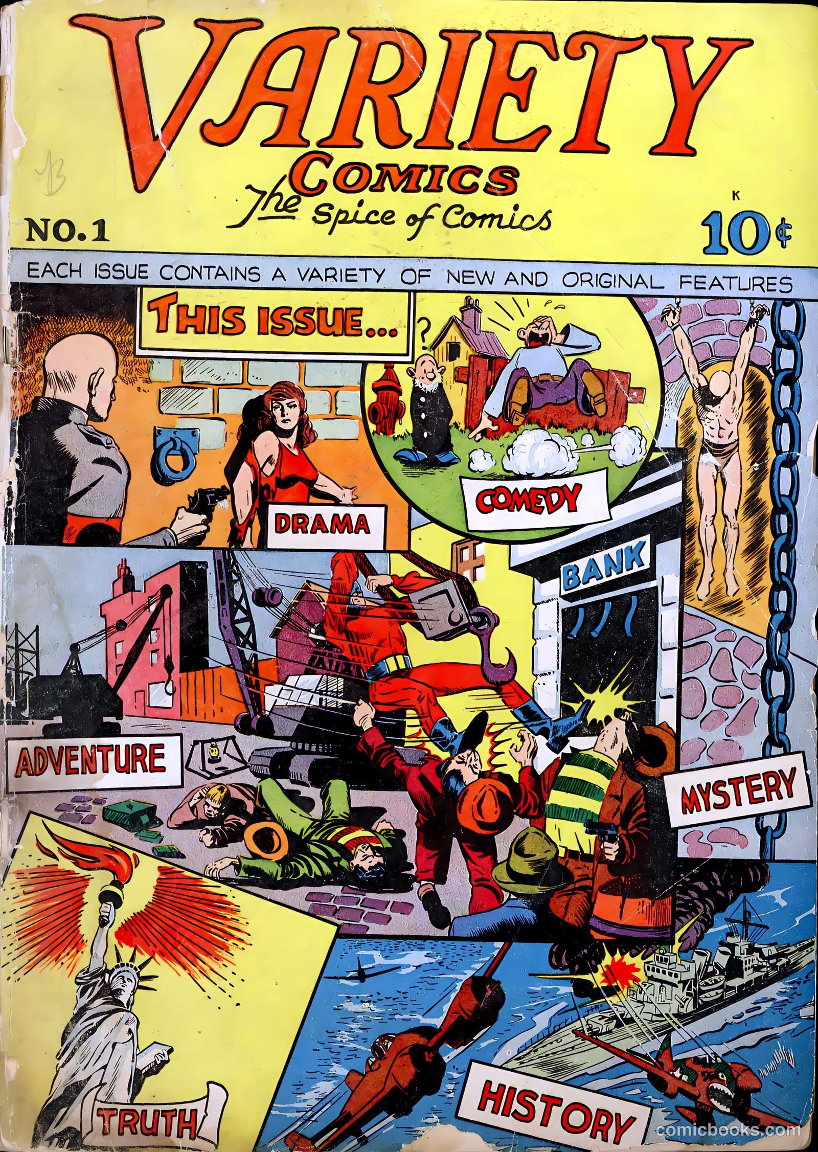 Variety Comics #1